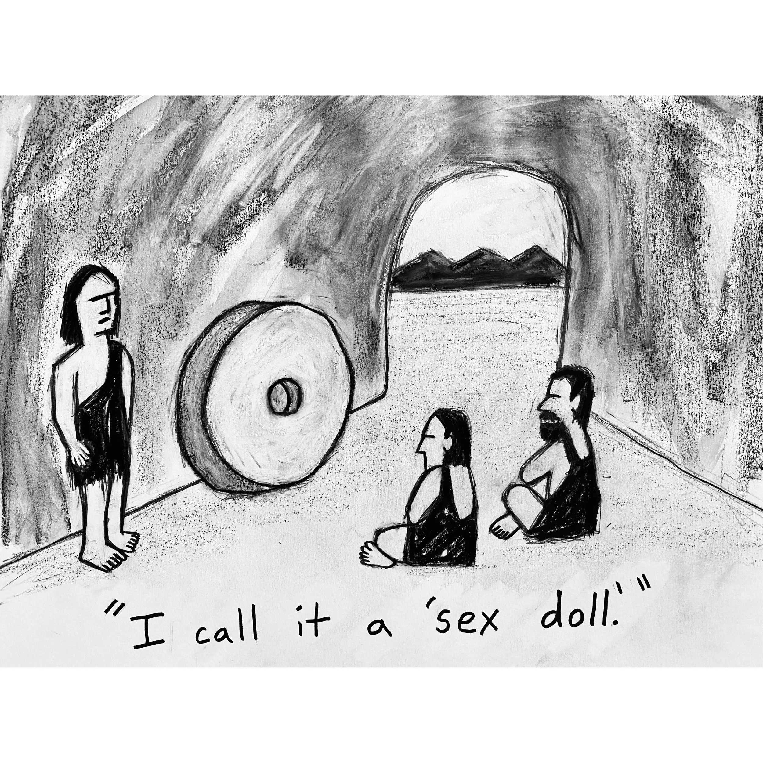 Sex Doll - print  Hoodfinch
