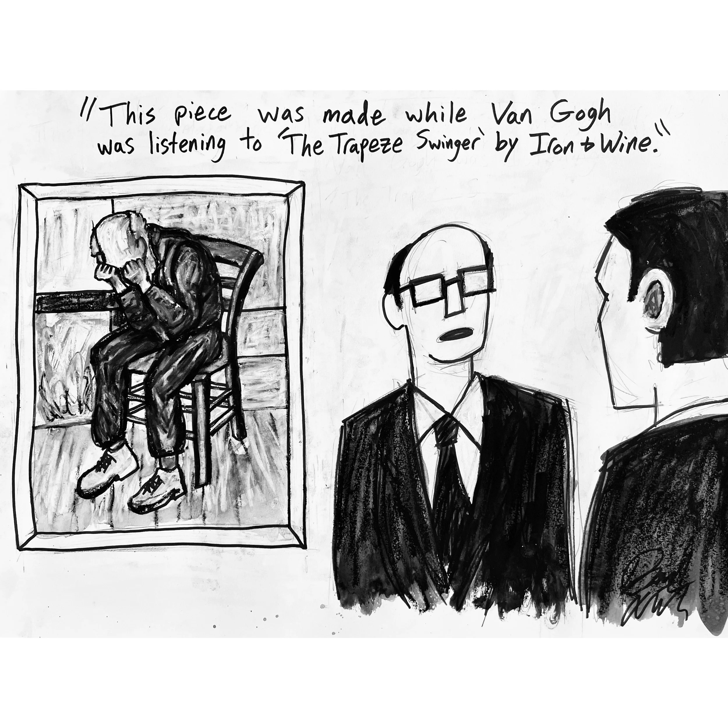 Trapeze Swinger (2024) - original