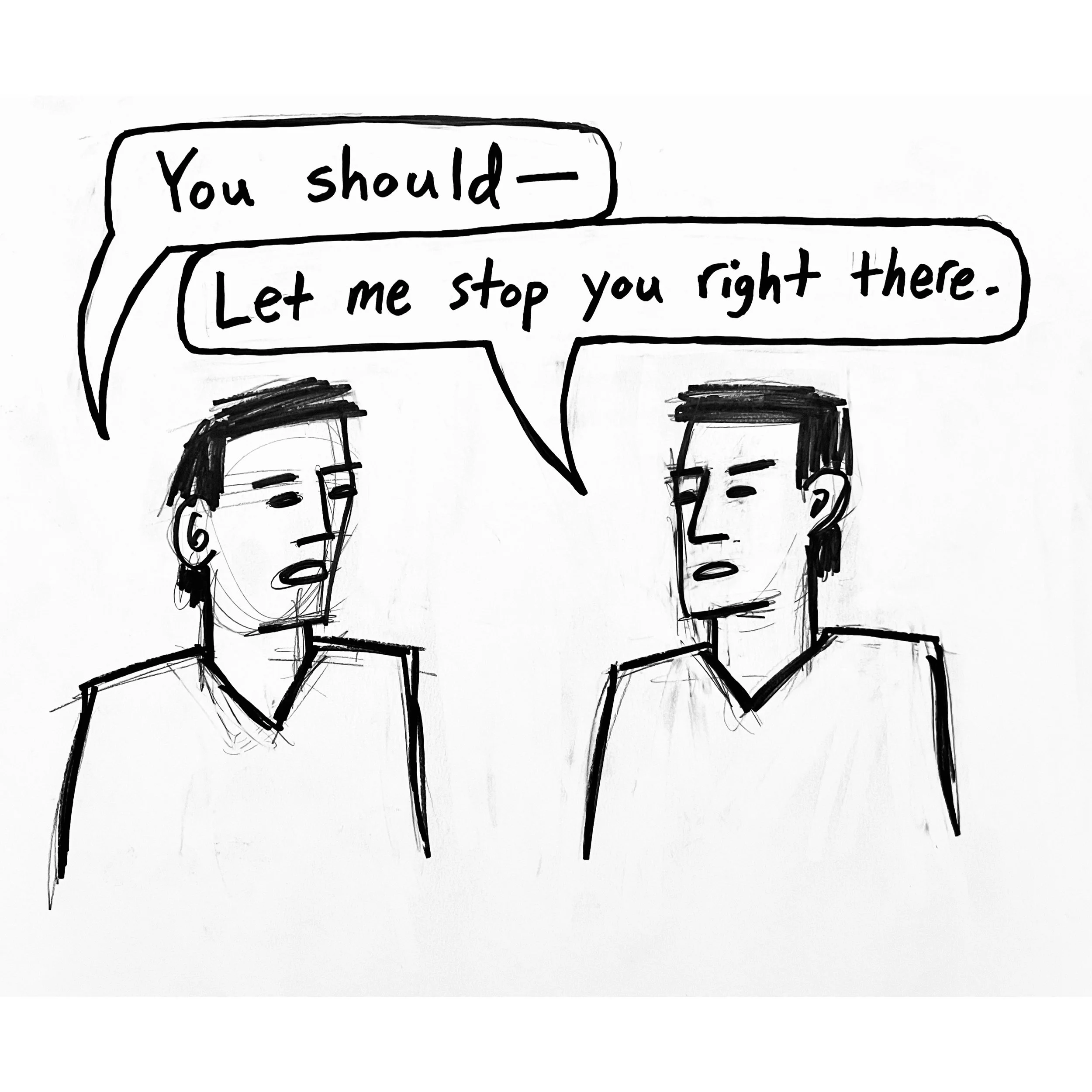 You Should - print