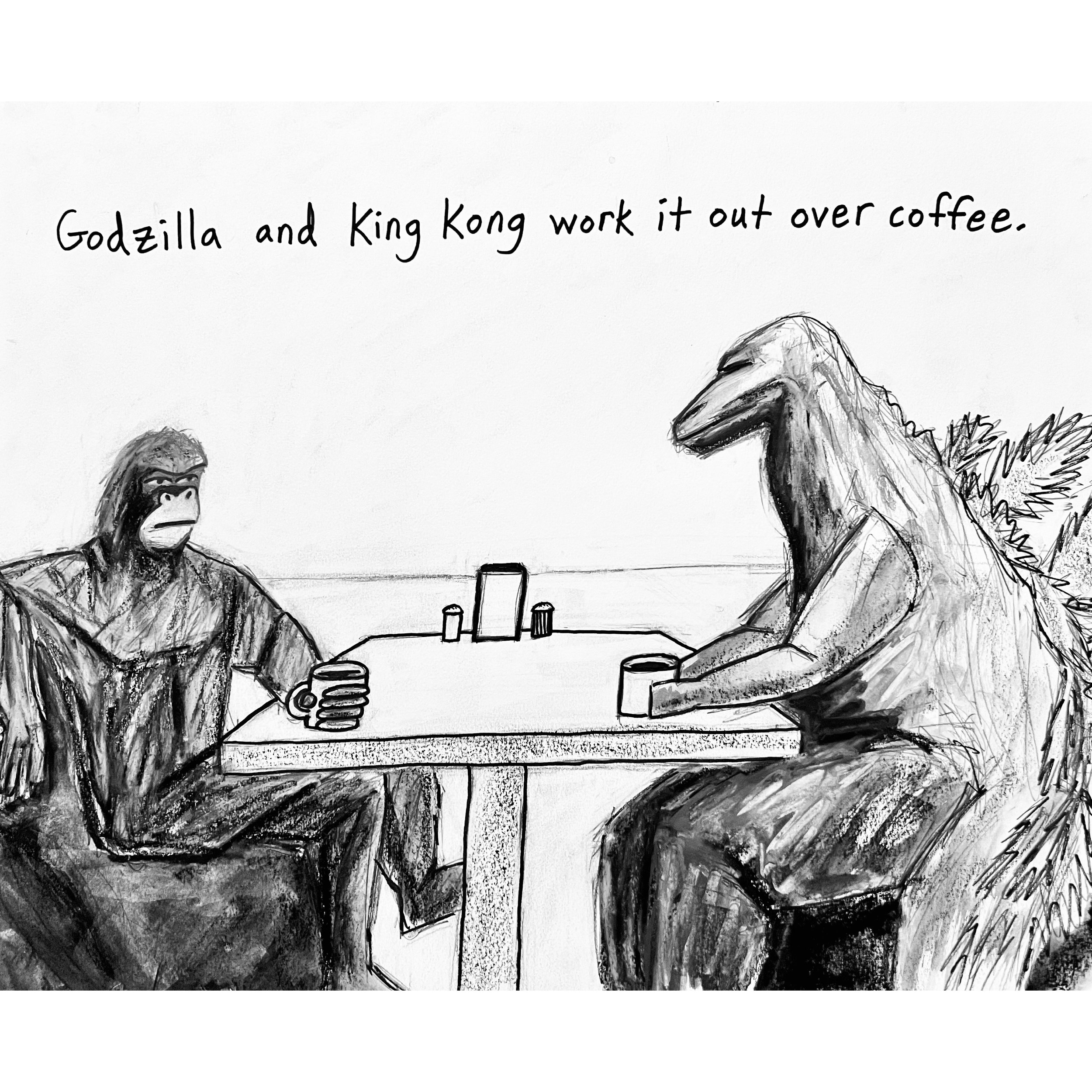 Gozzilla vs King Kong - Original