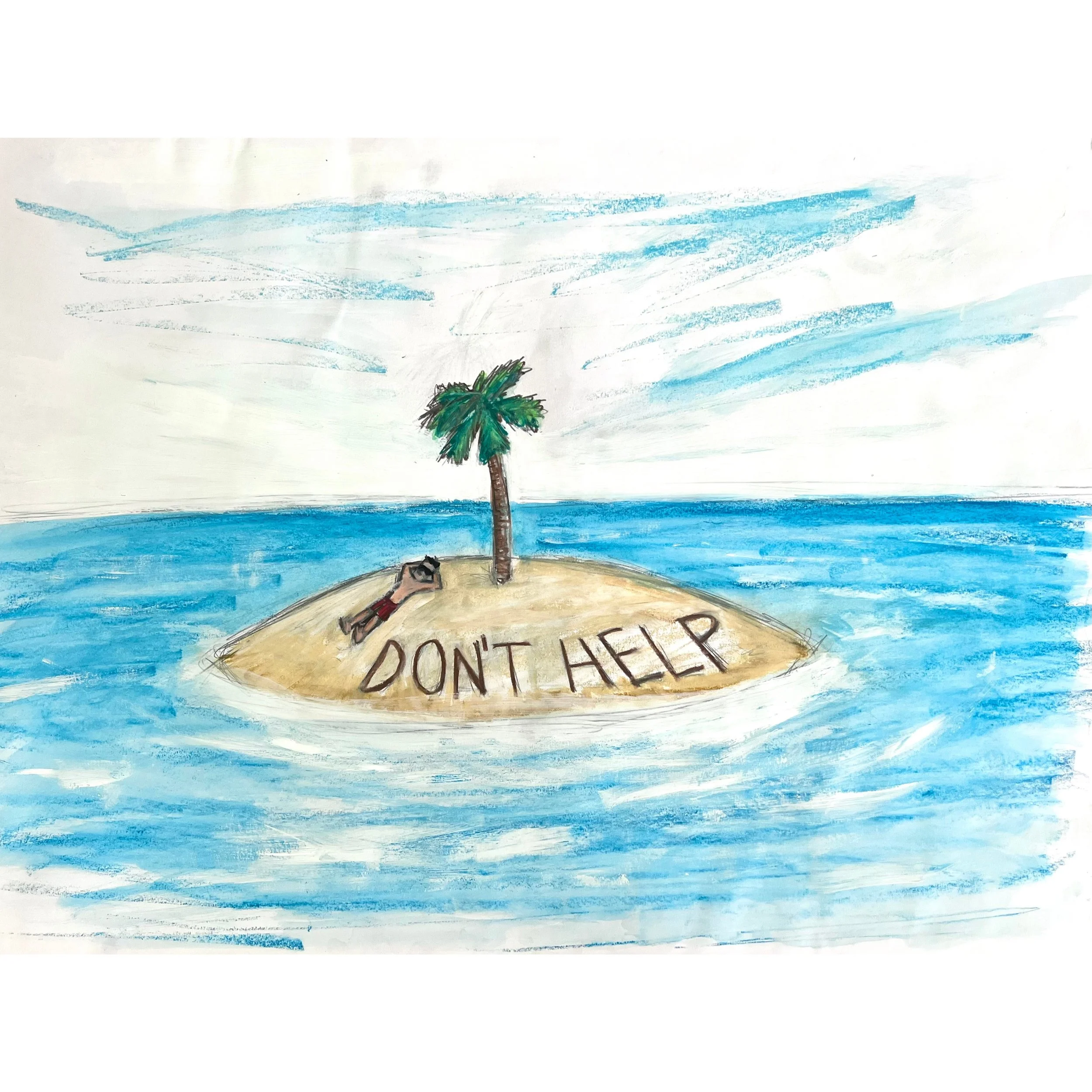Don’t Help - print