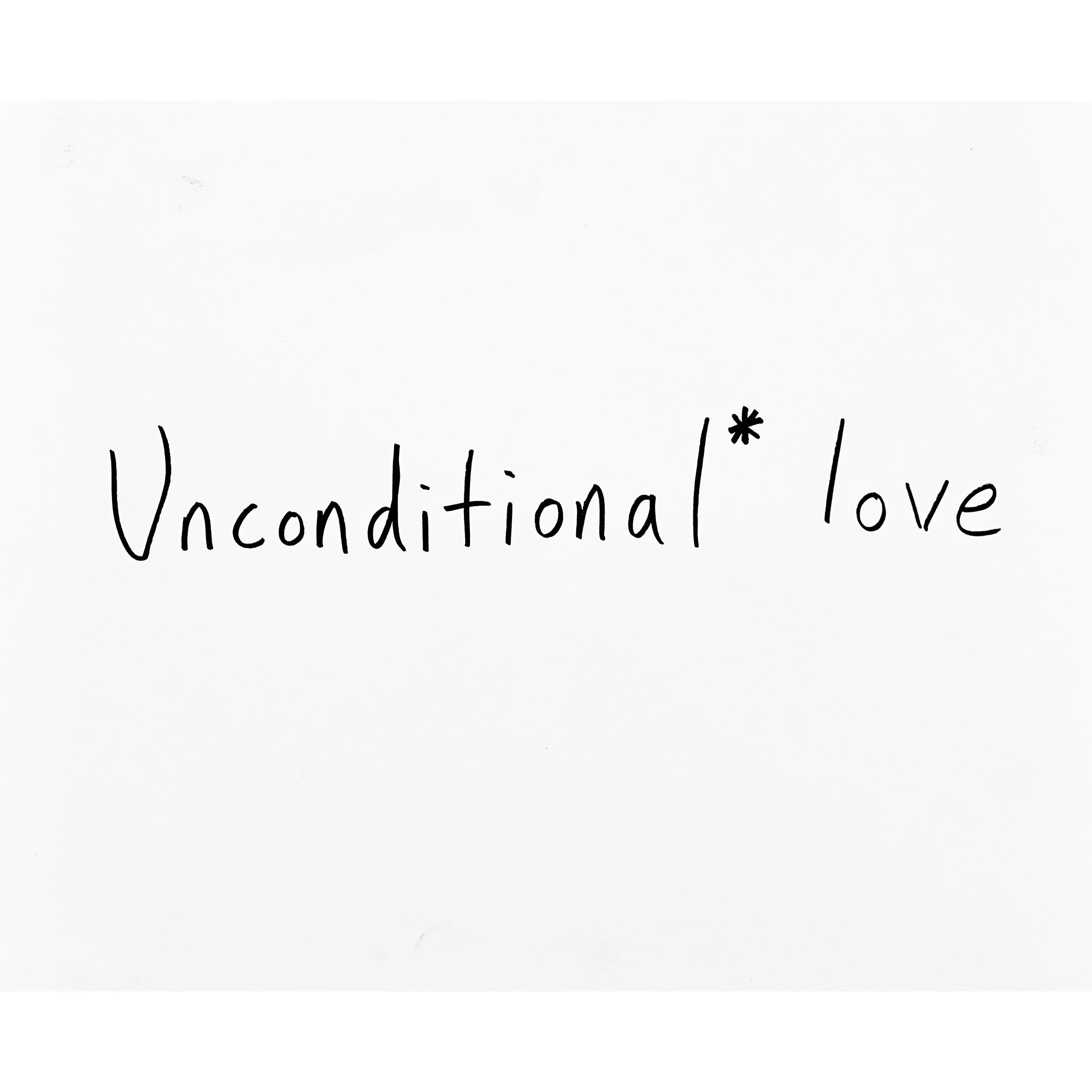 Unconditional Love (2023) - original