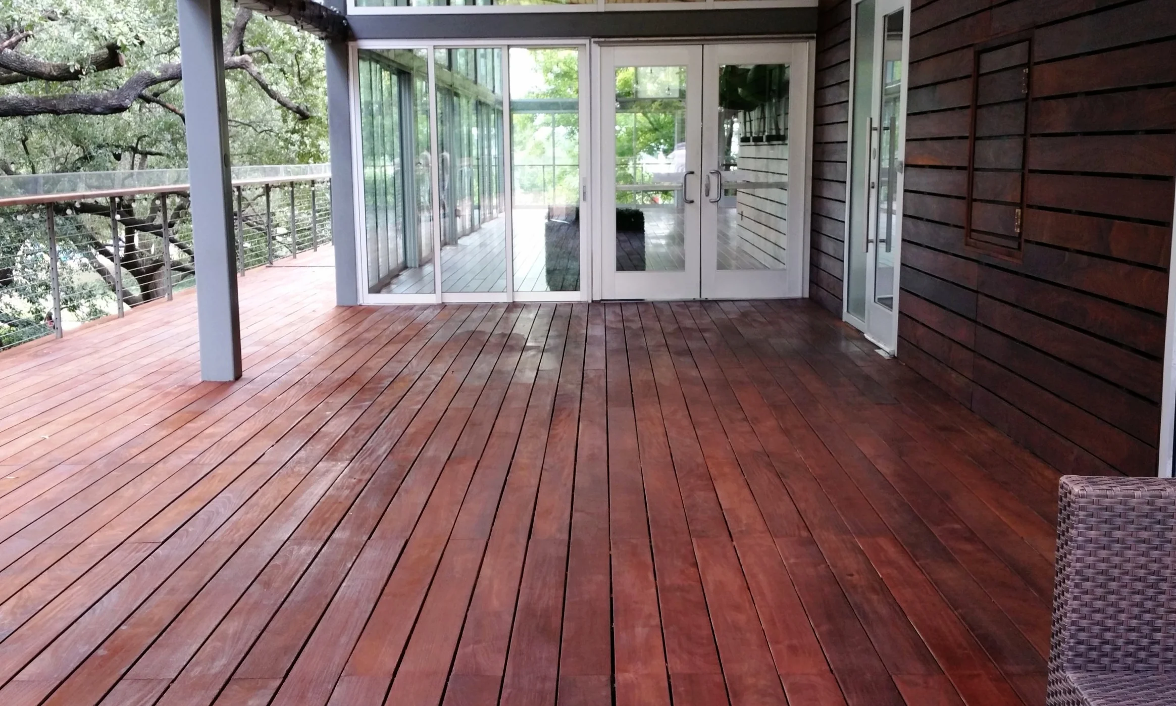  After sealing with CaraPro® Wood Stain/Sealer