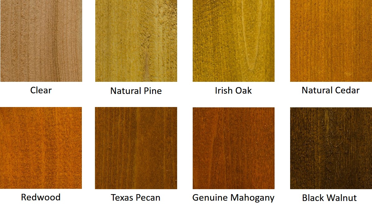 INTEGRICOTE — Color Chart (Wood)