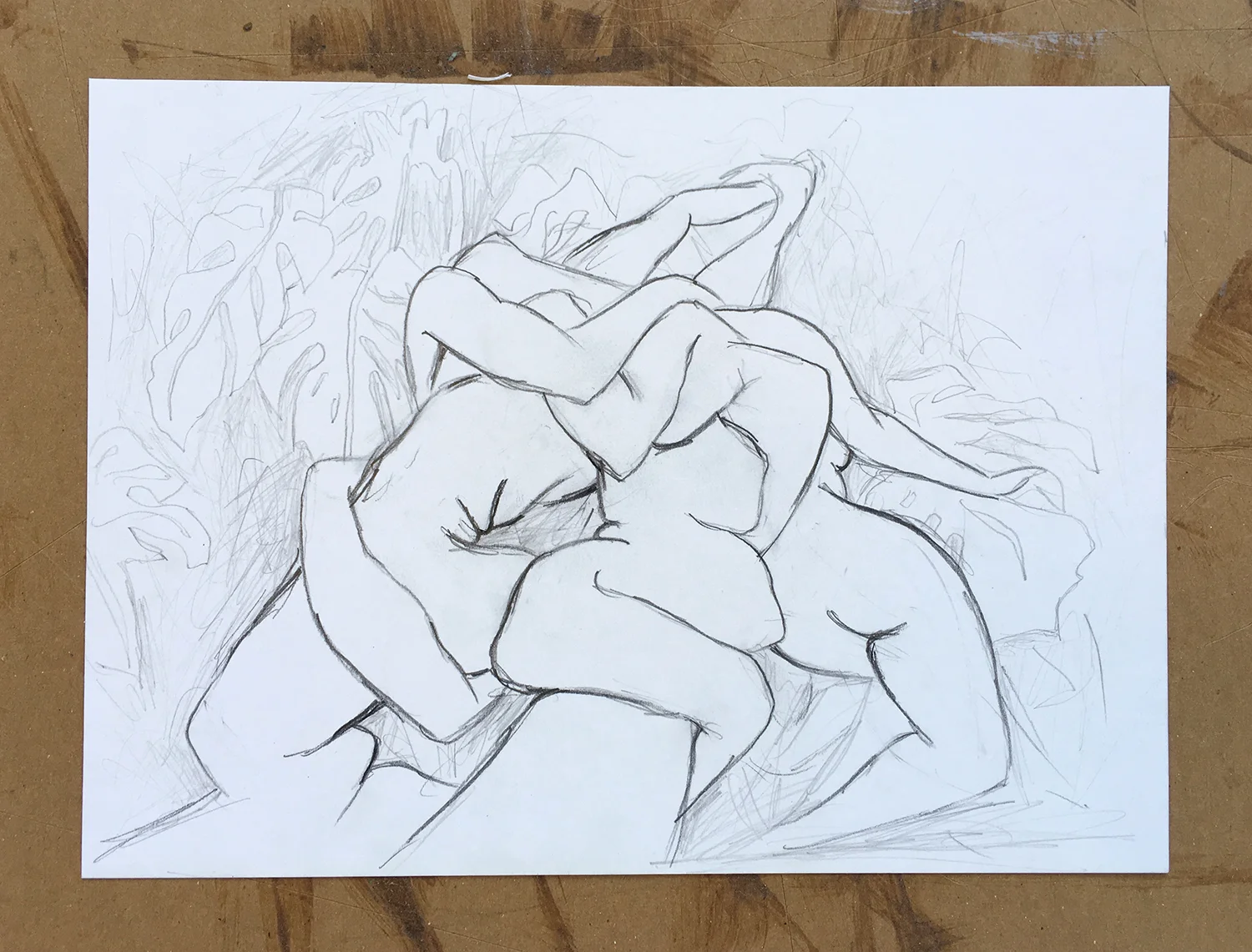 Three Graces Drawing