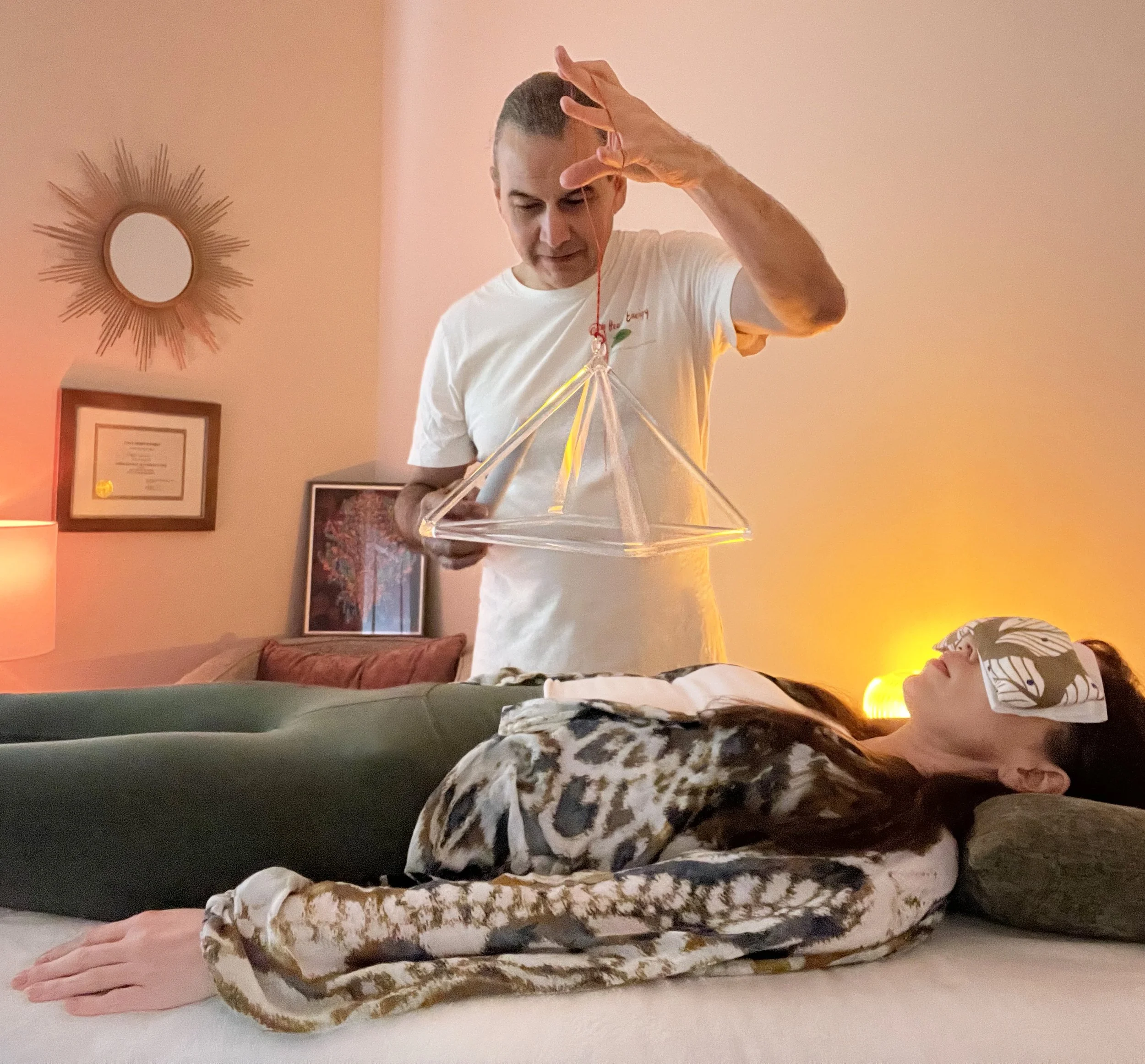 Sound Healing with crystal pyramid, Durham, Triangle, NC