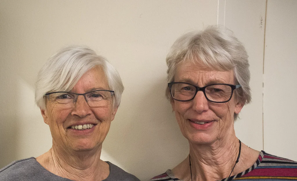 Alison Beer and Alison O’Dea, third overall