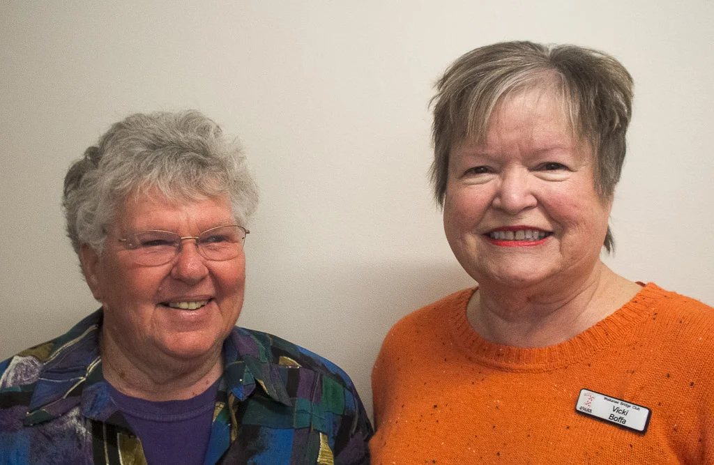 Gillian van Raalte and Vicki Boffa