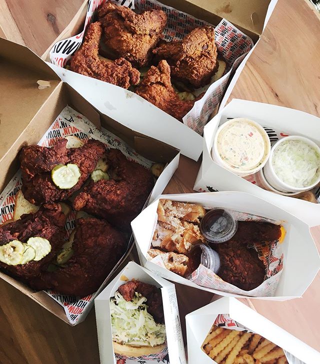We just had a seriously awesome food experience at @howlinrays. The fried chicken is legendary but @johnnyrayzone and his crew blew us away with their humor and hospitality. This place is pure gold ✨