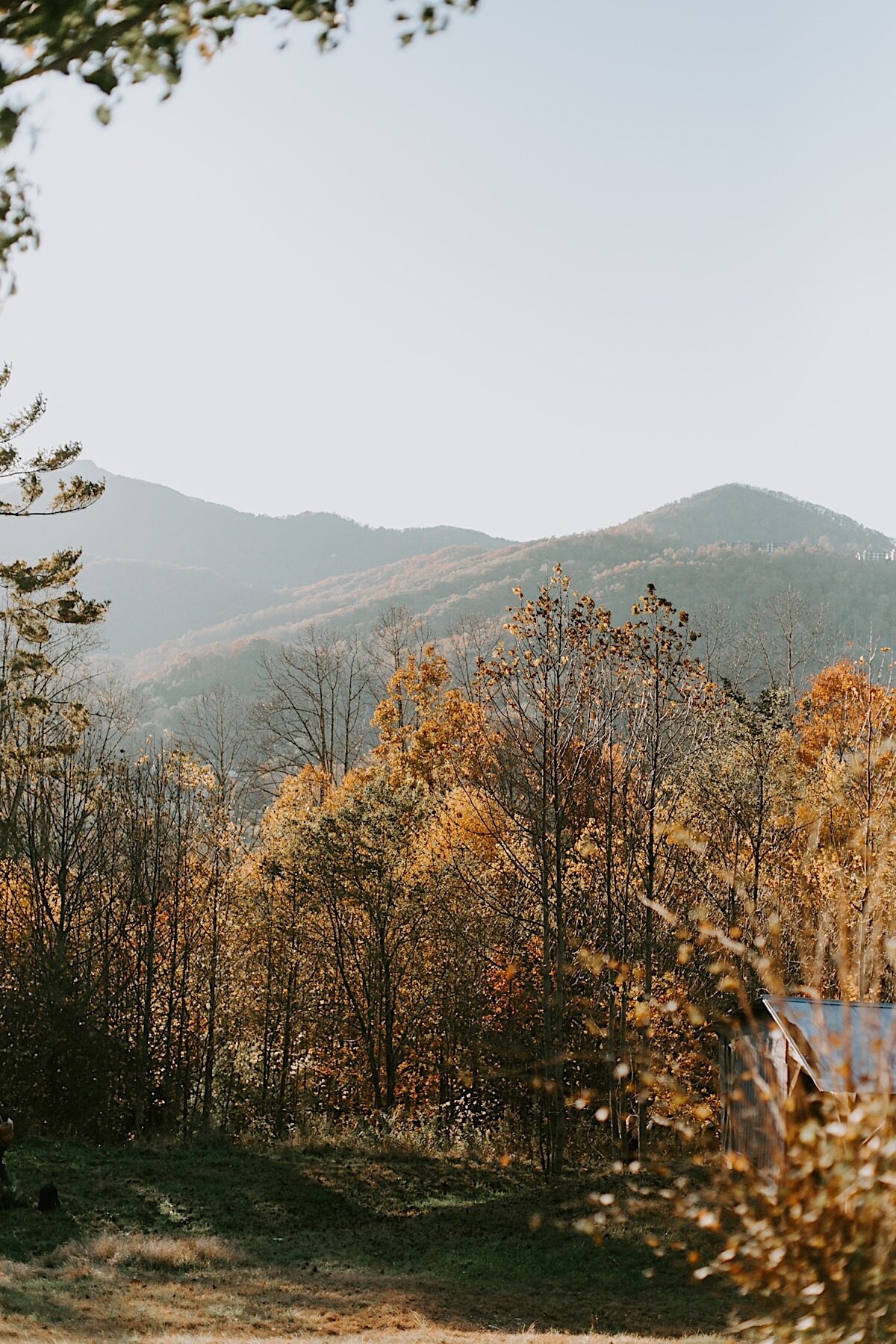 Boone Mountain Sunset Elopement