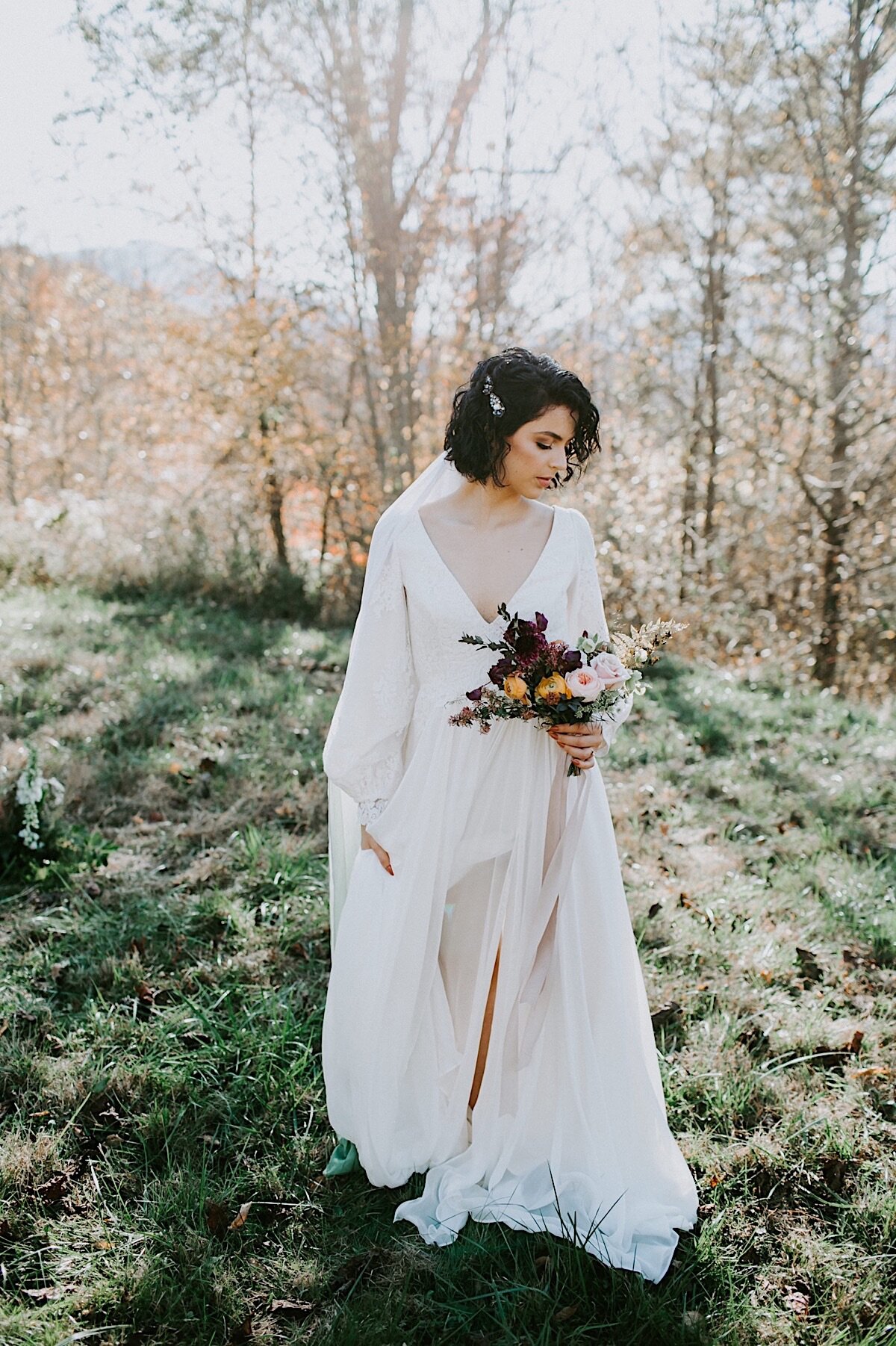 Boone Mountain Sunset Elopement