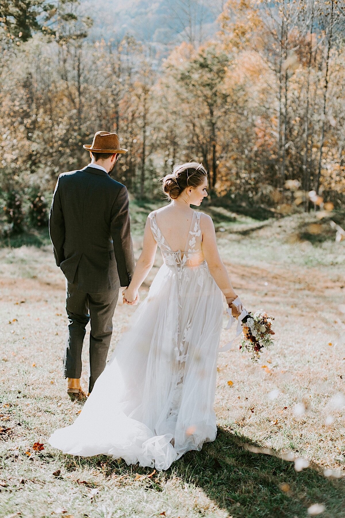 Boone Mountain Sunset Elopement