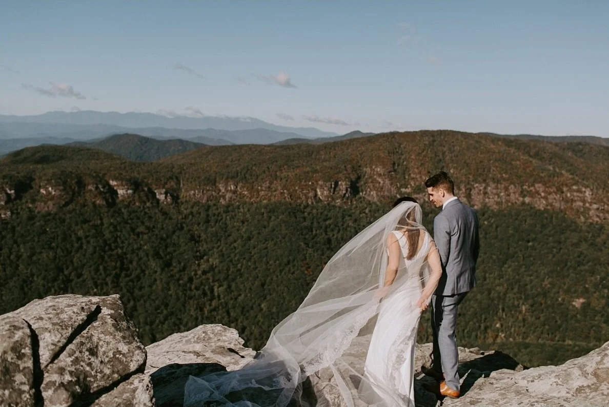 Sunrise Elopement In North Carolina | Tomi + Erik