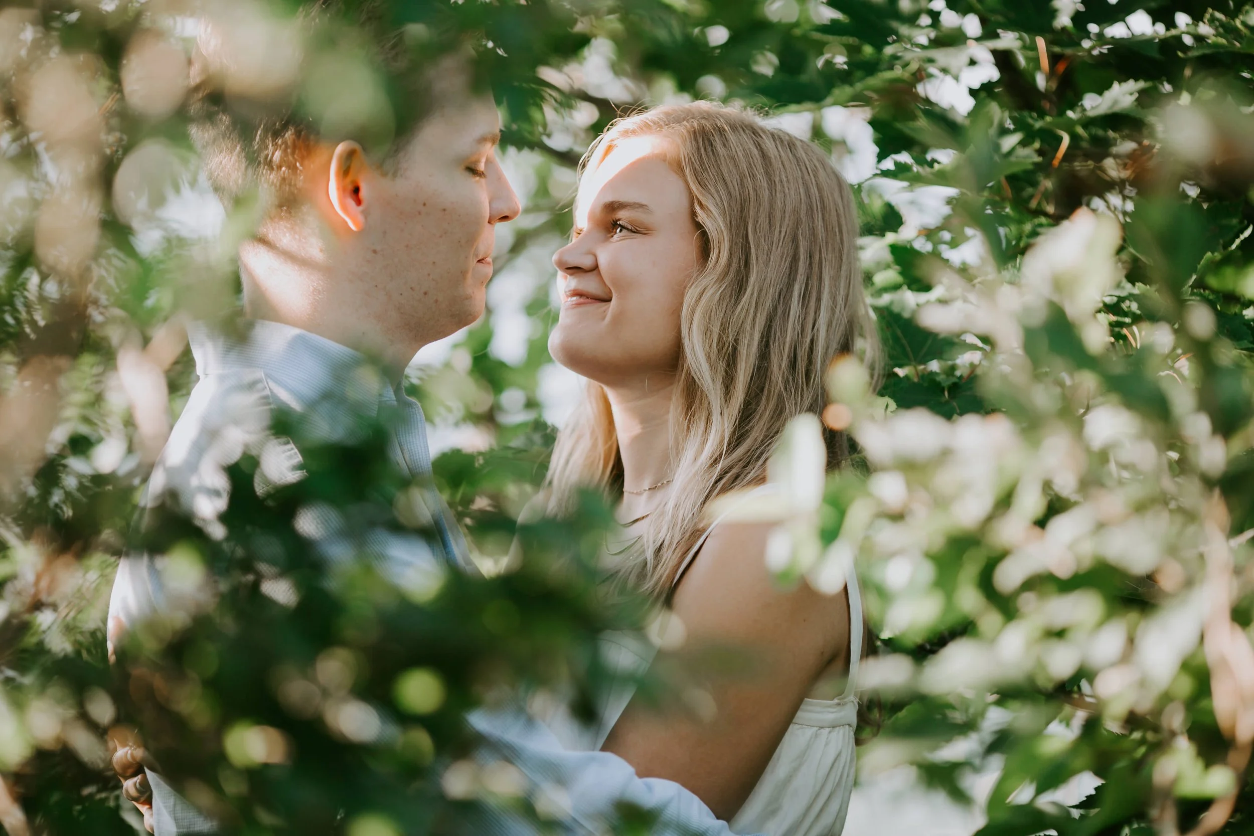 Summer Sunrise Engagement Session in Boone