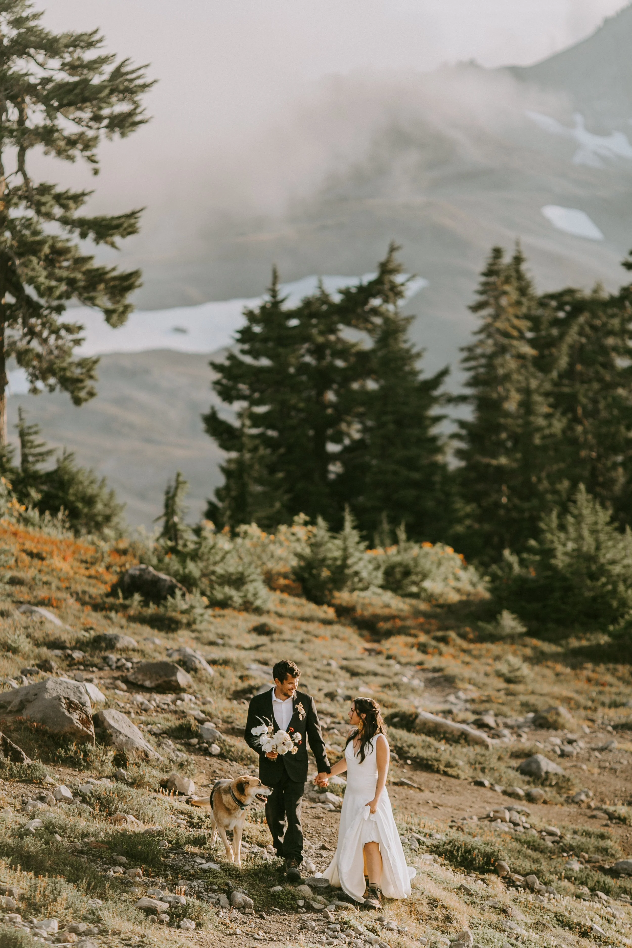 Dog Friendly Mount Baker Elopement