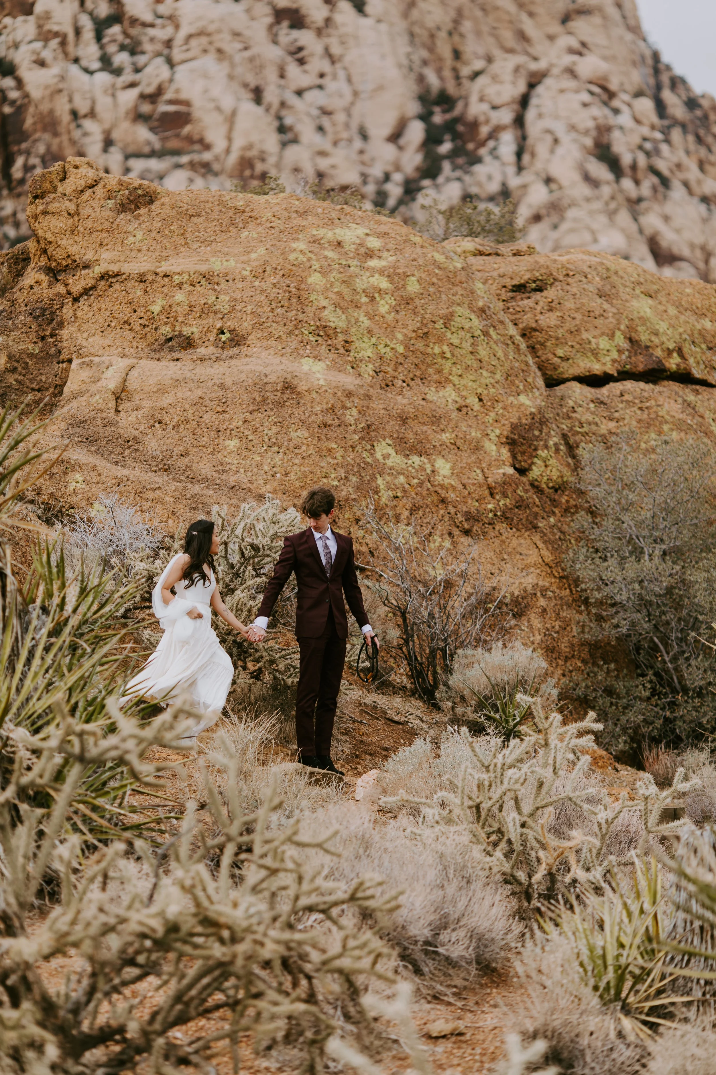 Red Rock Desert Elopement at Cactus Joe’s