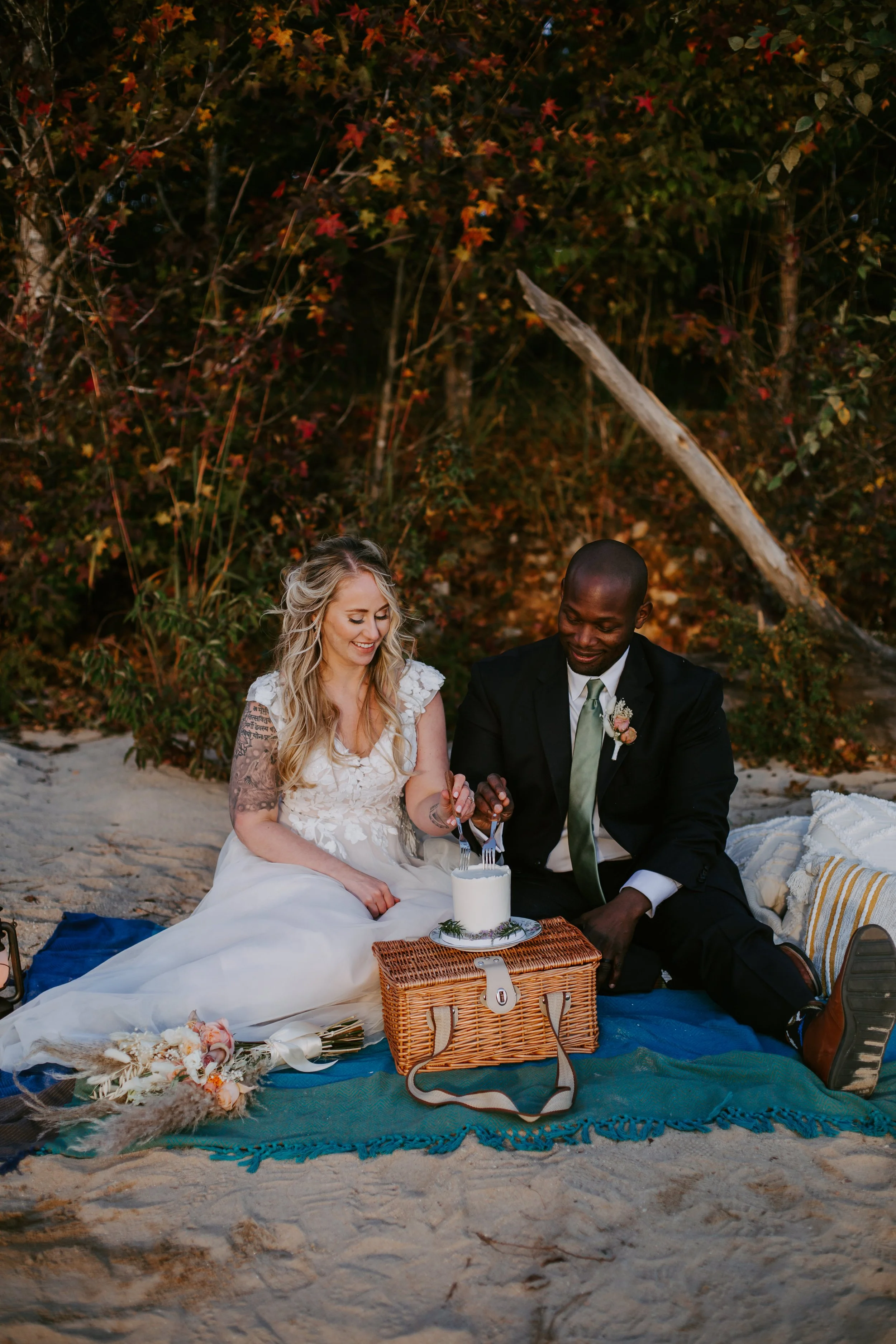 Mountain Elopement in Stunning Fall Foliage / Nicole + Allen