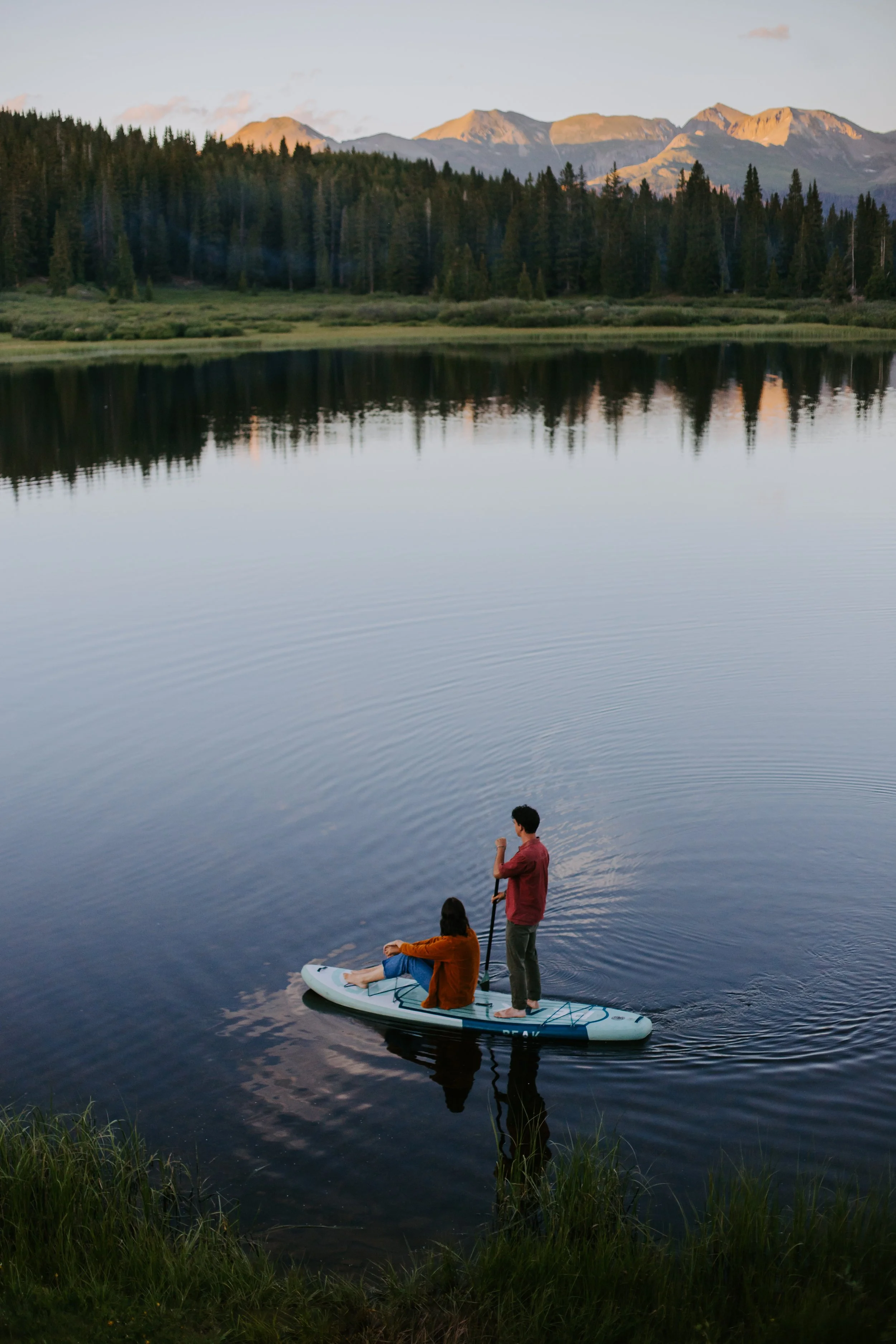 Little Molas Lake Engagement Session in Silverton Colorado