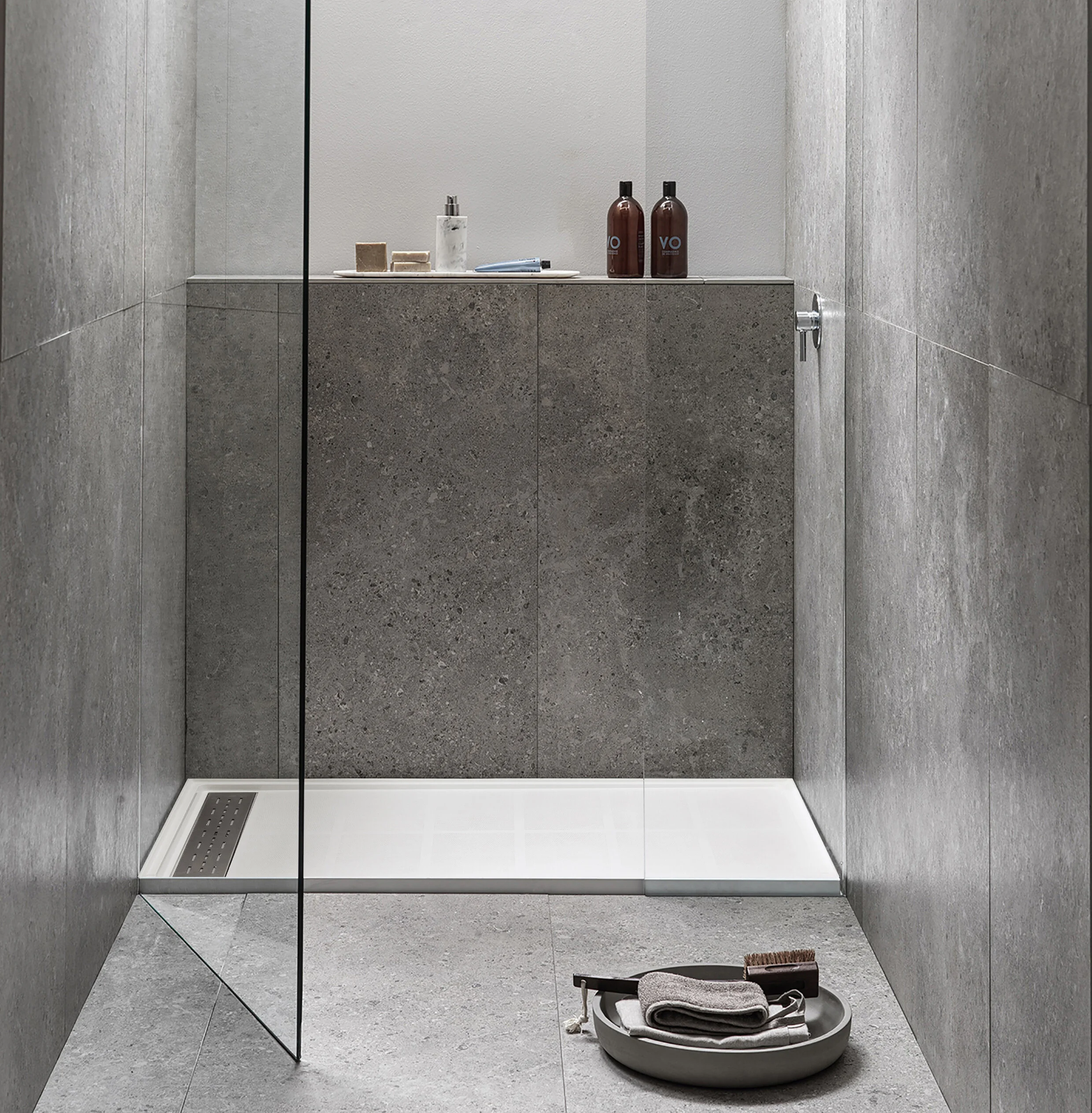 Linear Drains Shower Bases — Bagno Italia