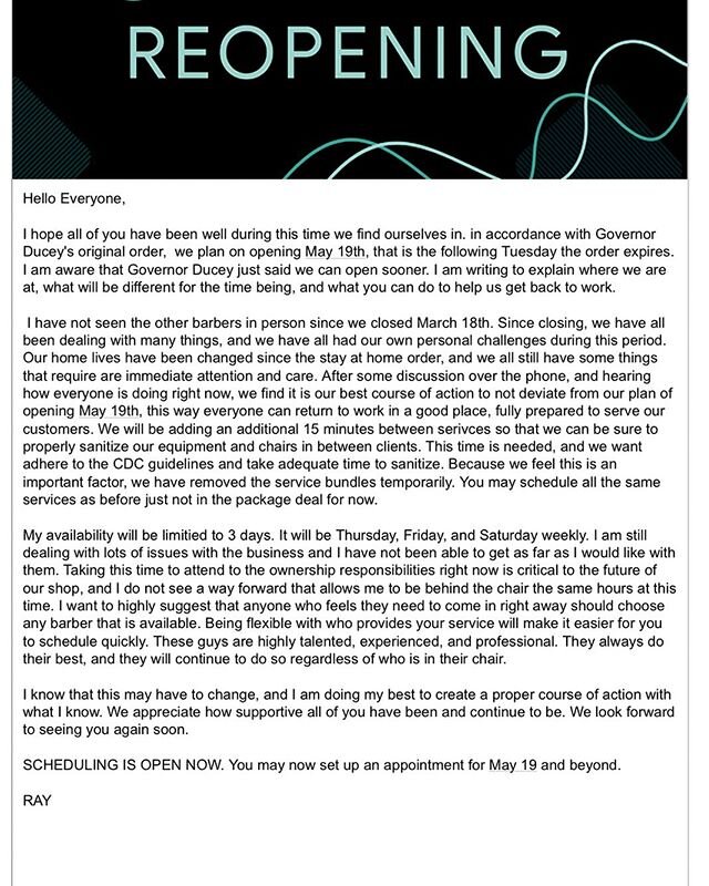 Posted @withregram &bull; @truenorthbarbershop Scheduling is open. Please read. Thank you.

#azbarber #theholyblack #barbershopconnect #arizonabarbers #phoenix #tempe #mesa #scottsdale #top10barbers #sailingbarber #truenorthbarbershop  #behindthechai