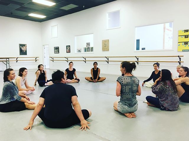 First feedback session for #sharedspacesatpaw going down this afternoon!! Join us August 3rd and 4th at the studio for new works by local choreographers!! Proceeds go to support the series and the artists. Hope to see you there!! .
.
.
Postcard 📸 by
