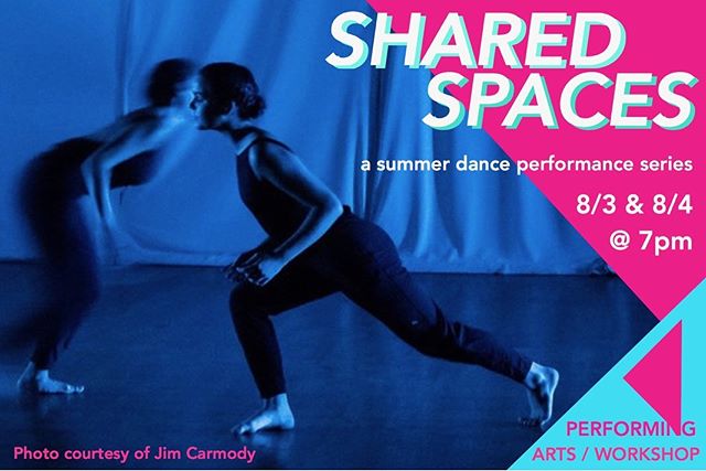 Tonight is the night!! Join us at 7pm for #sharedspacesatpaw !! Tickets $10 and still available at the door!! .
.
Join @brittonyaaa  @tanyalewisdance @luislopez033080 @seasteenmoves @nrcollective @bripilkinton 
Produced by @heatherinca and facilitate