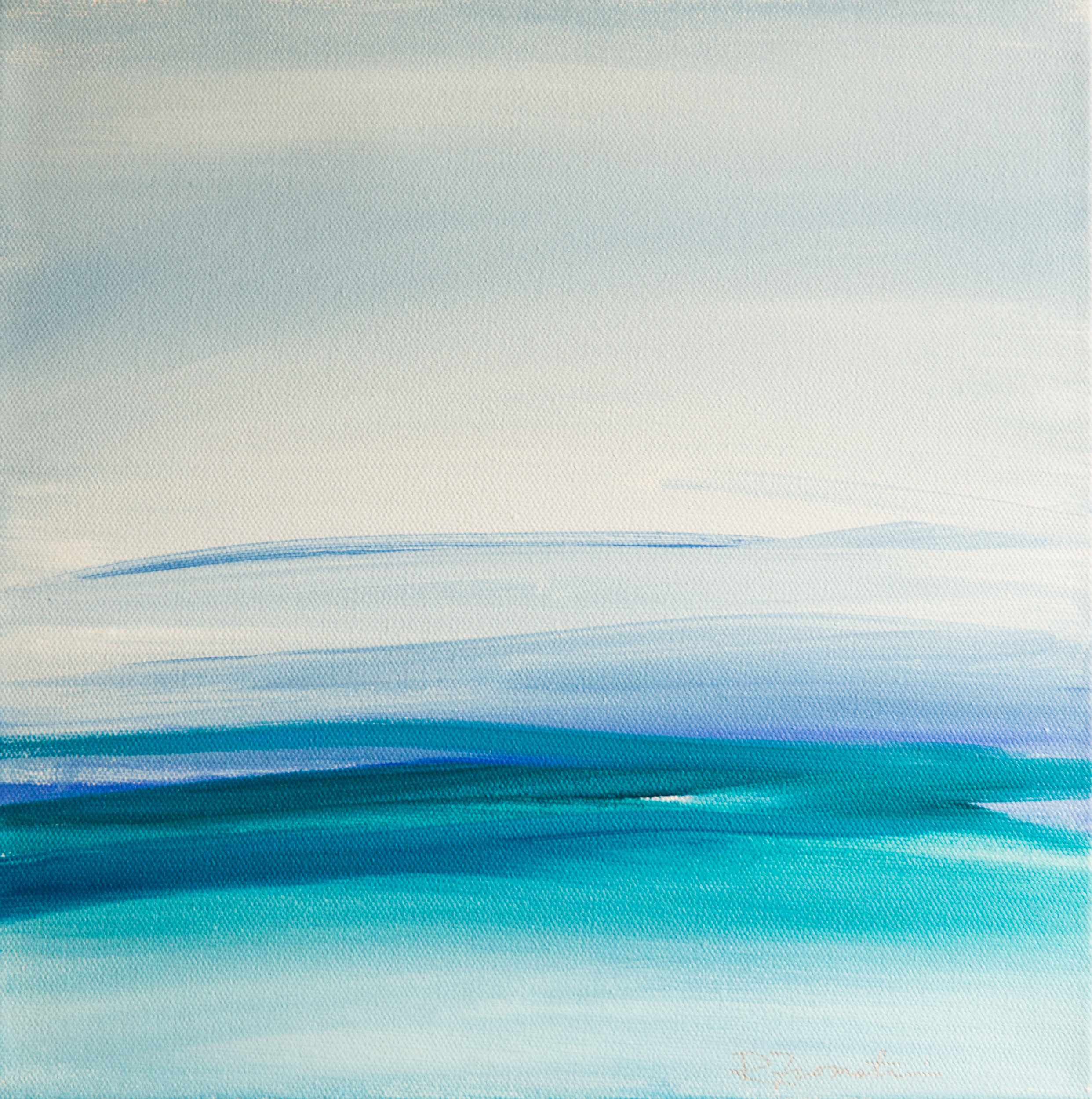 "Blue Horizon II" 12x12 SOLD