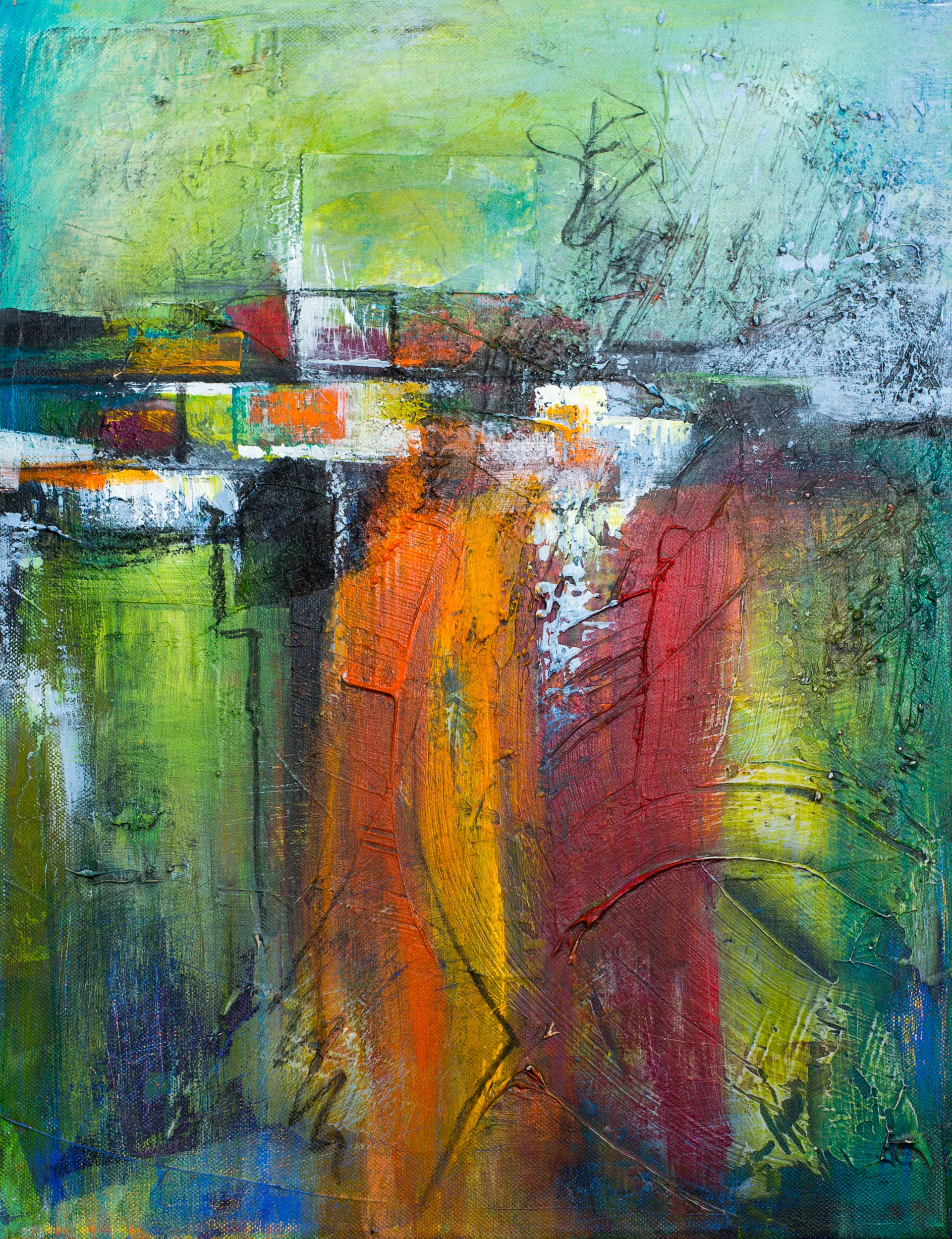 "Green #1" 14x18