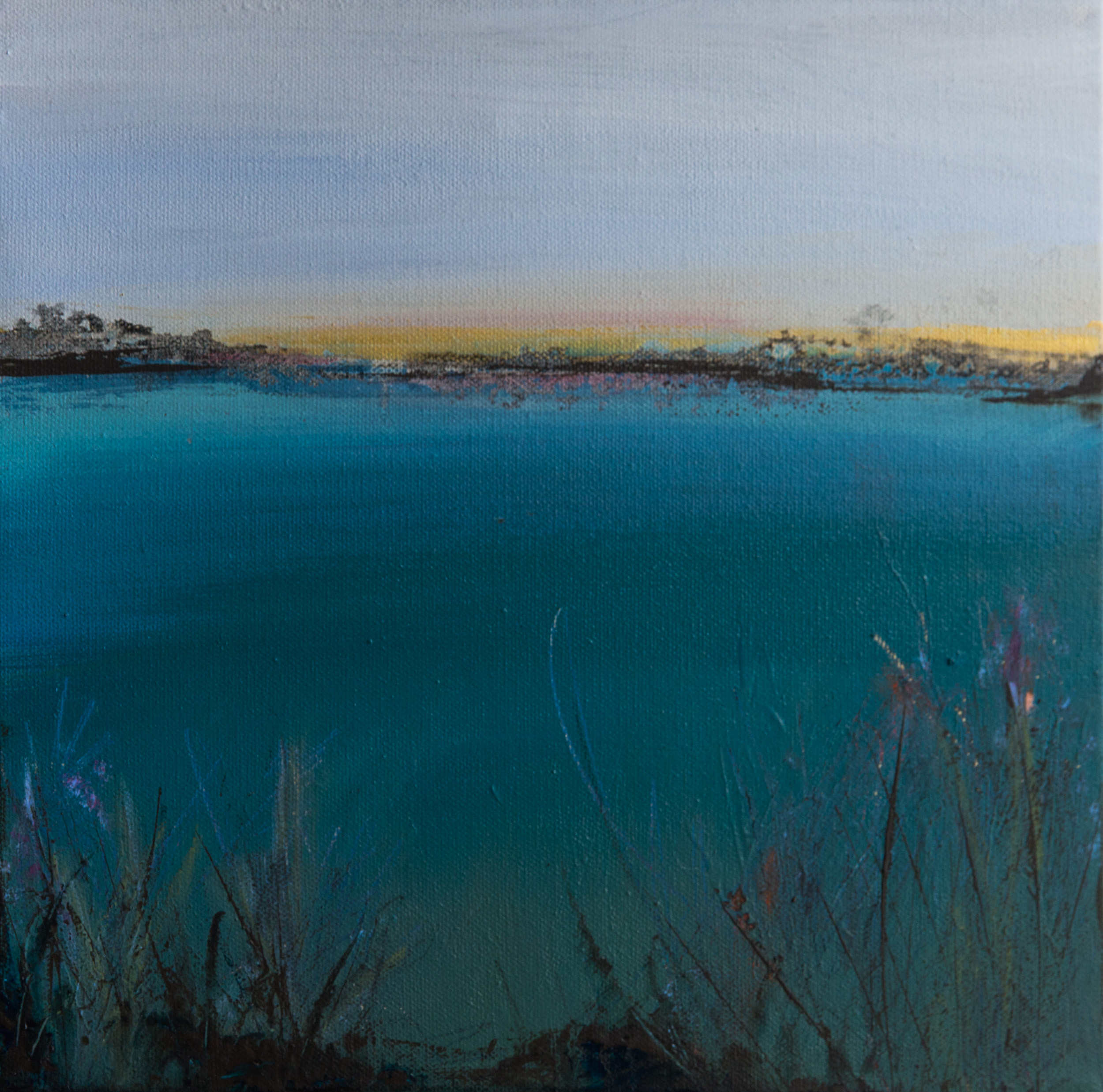 "The Lake" 12x12 SOLD