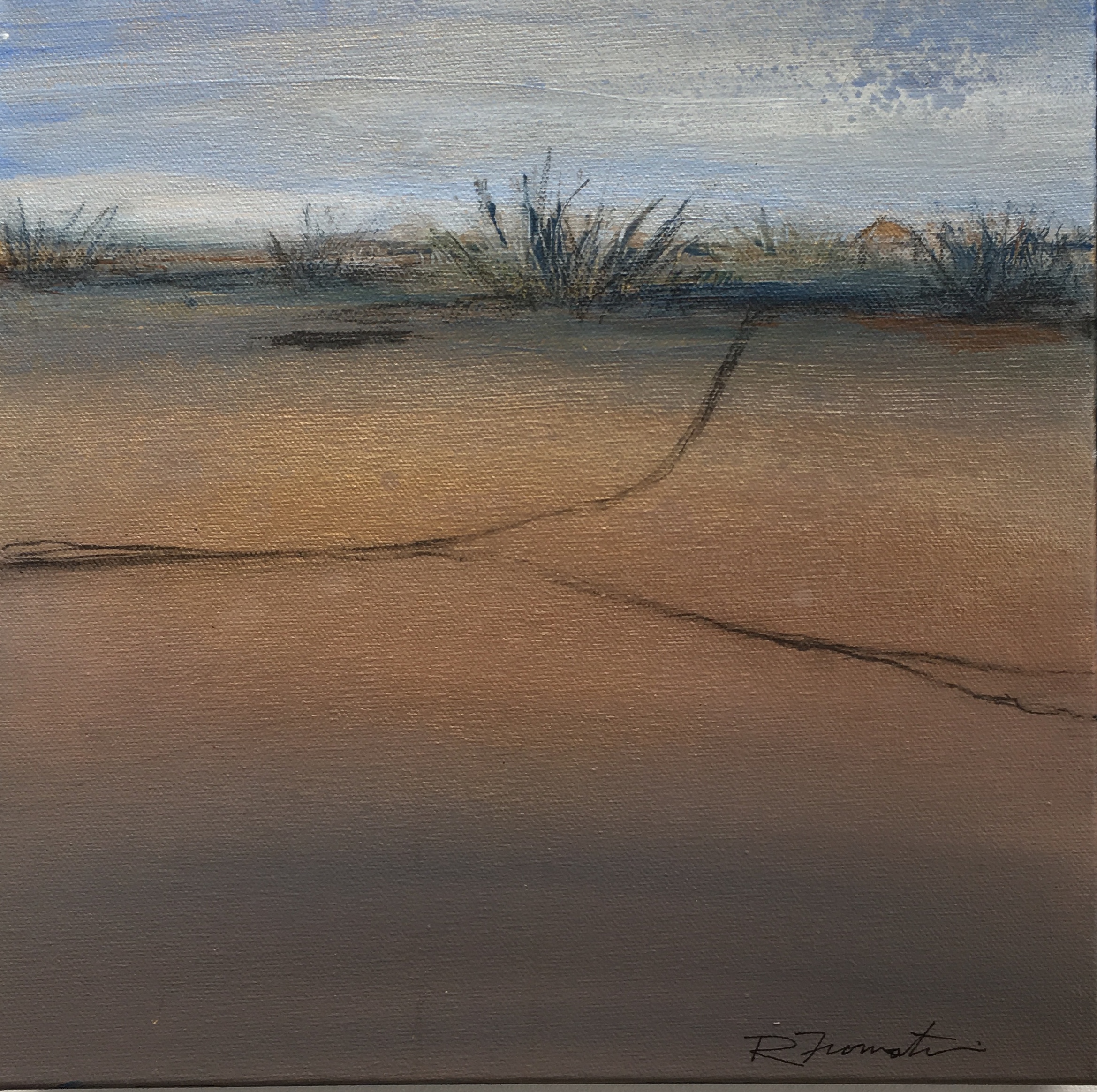 "In a Pensive Mood" 12x12 SOLD