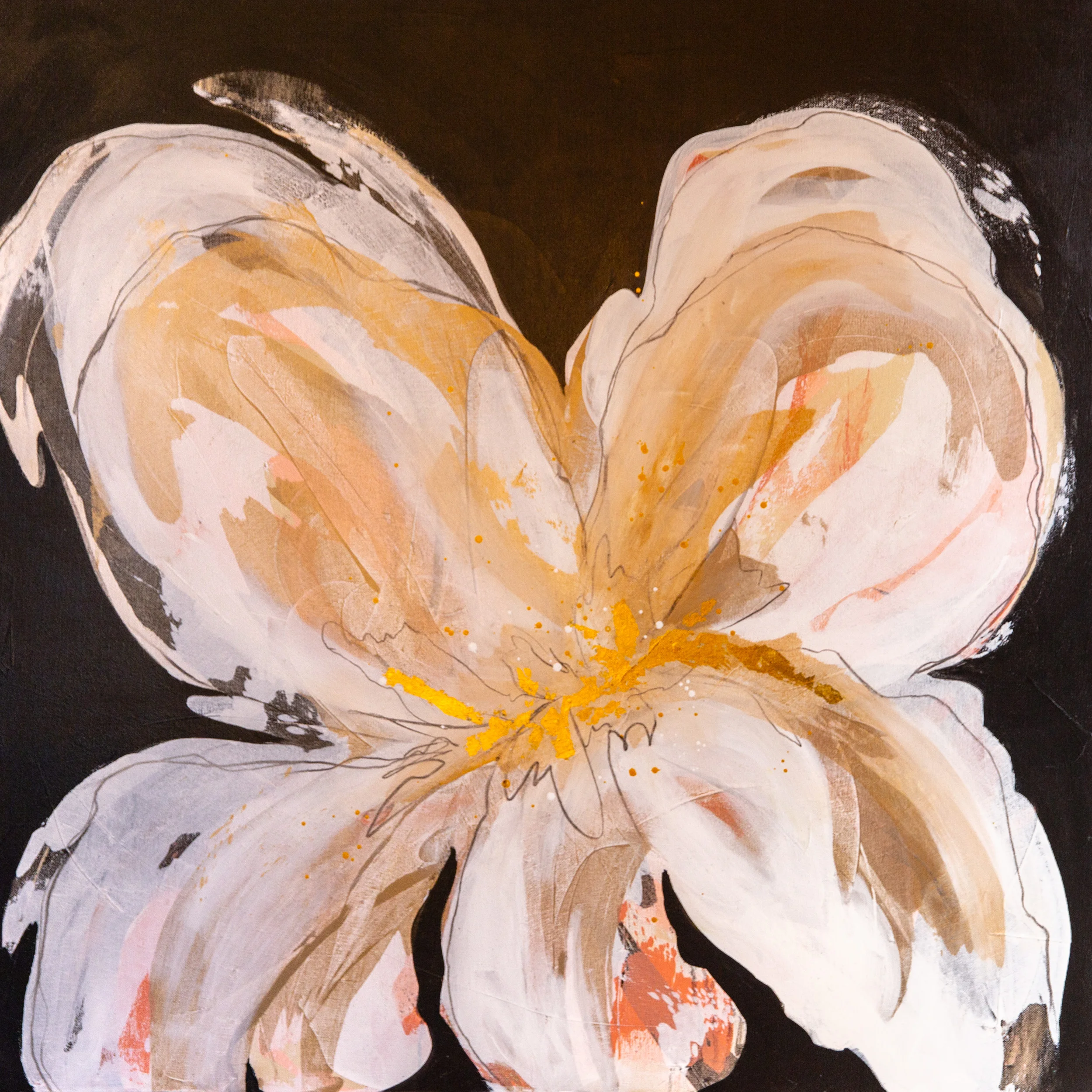 "Big Bloom I" 36x36