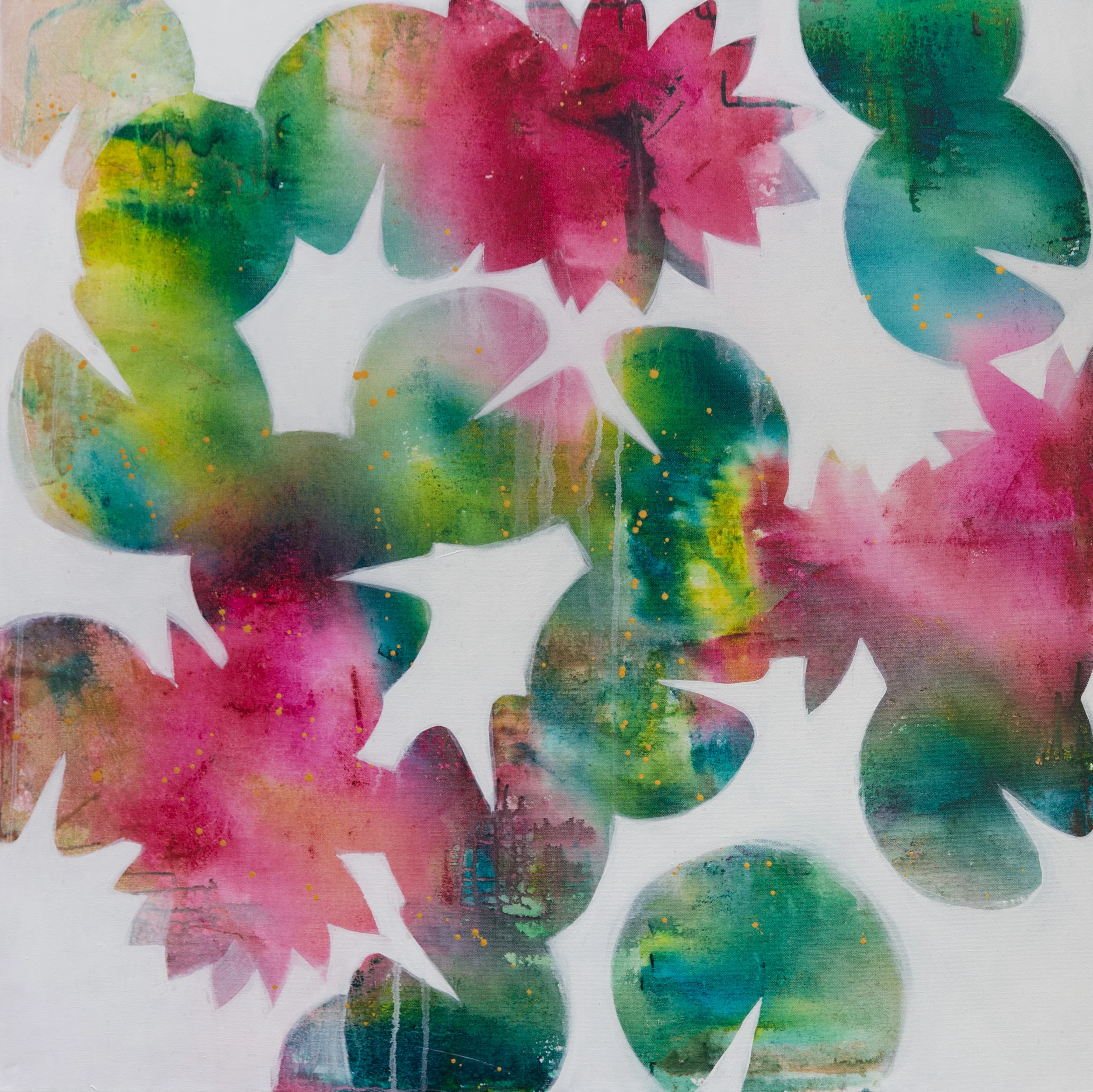 "Lily's Pad II" 36x36