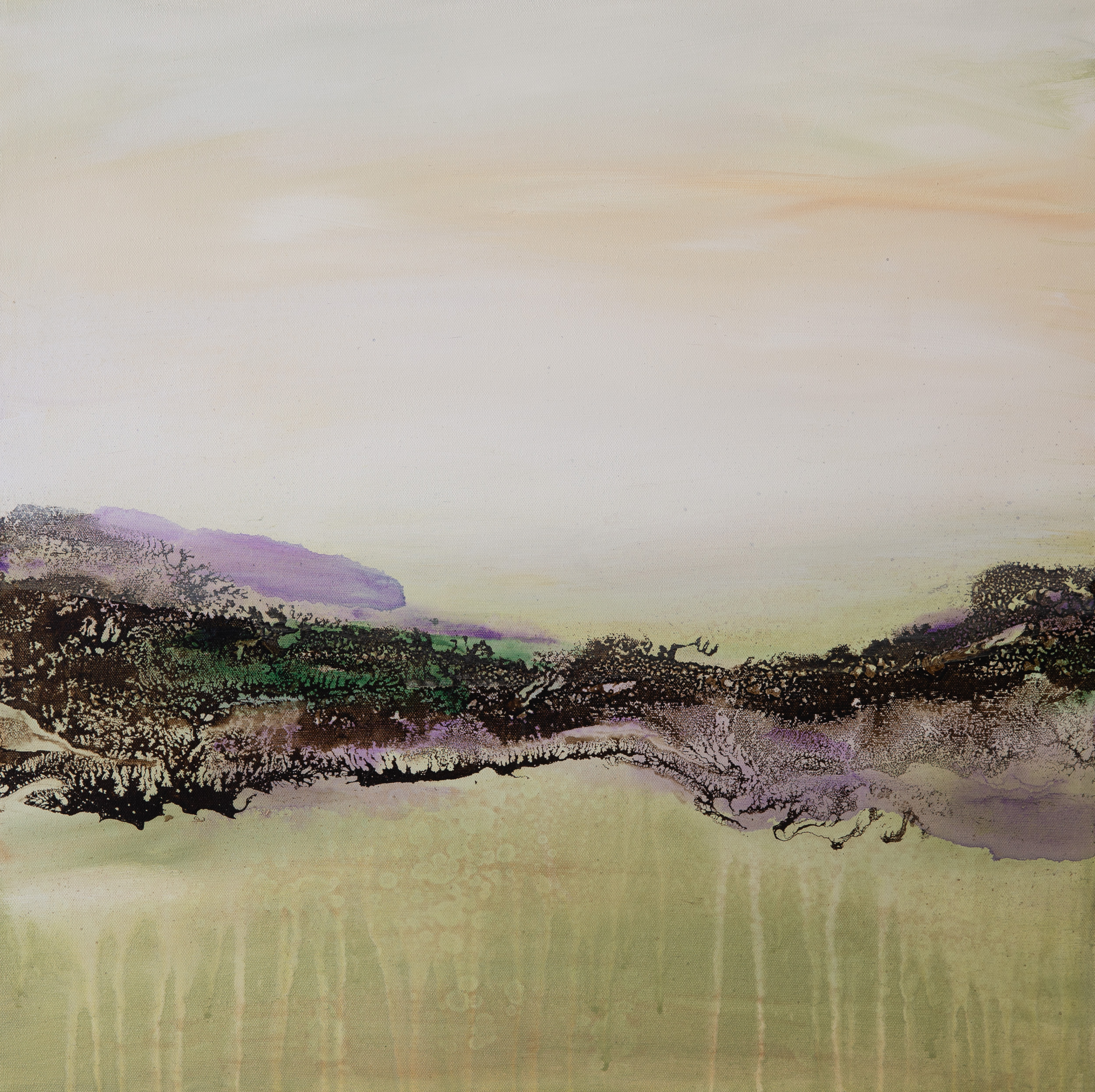 "Lavender & Lace IV" 24x24