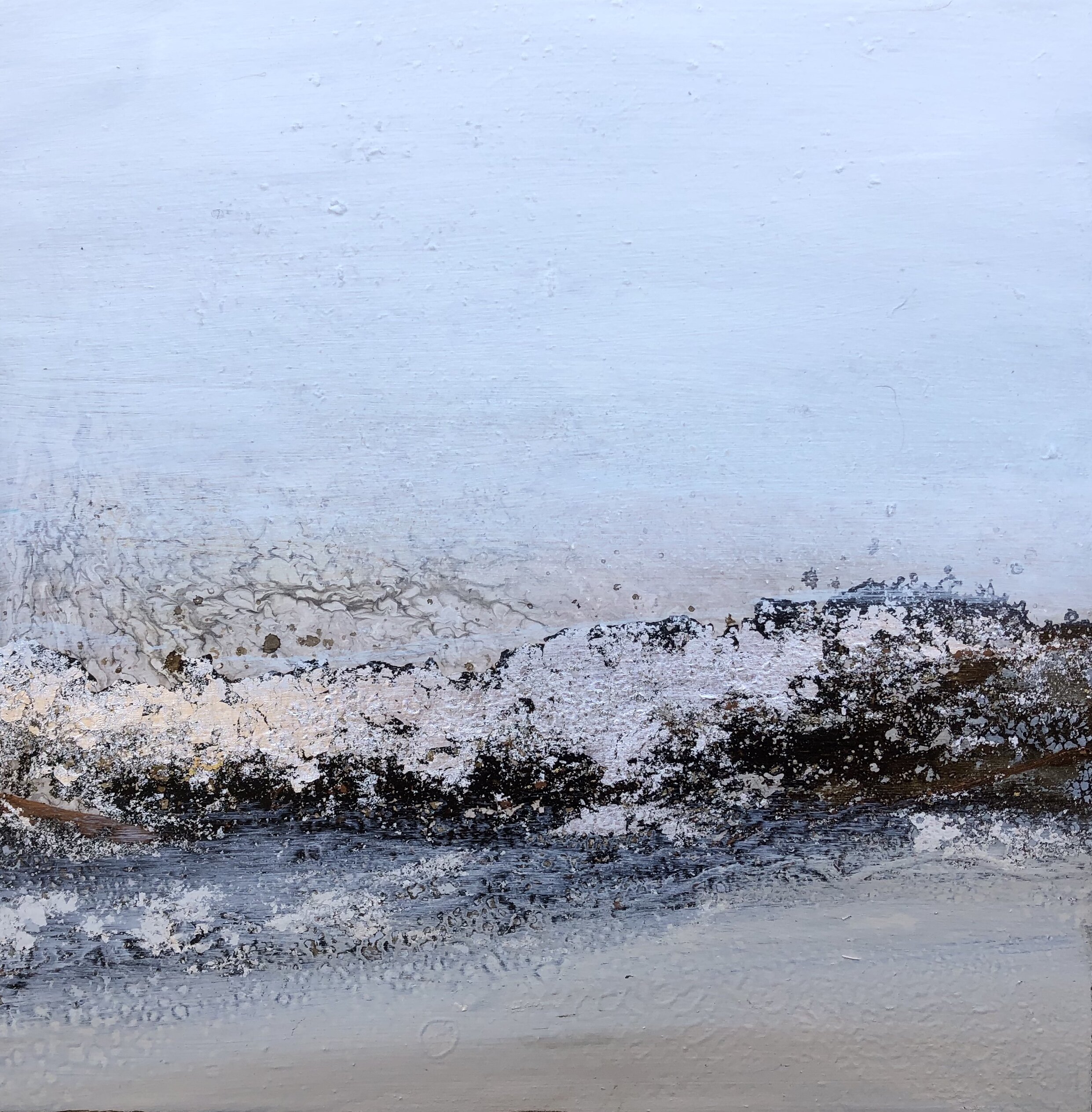 ""Cool & Calm" 12x12 SOLD