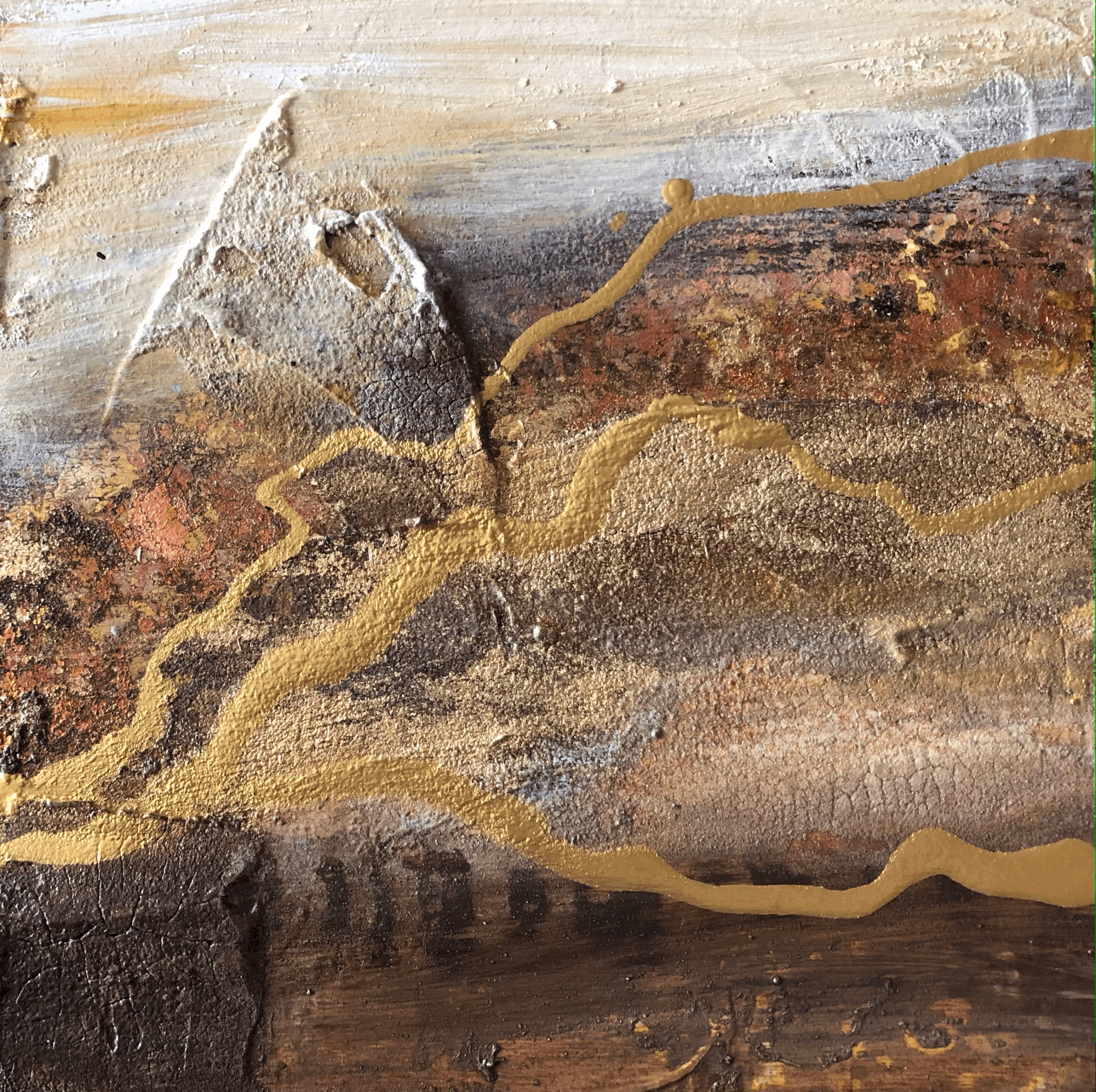 "Mini Landscape #4" 6x6 SOLD