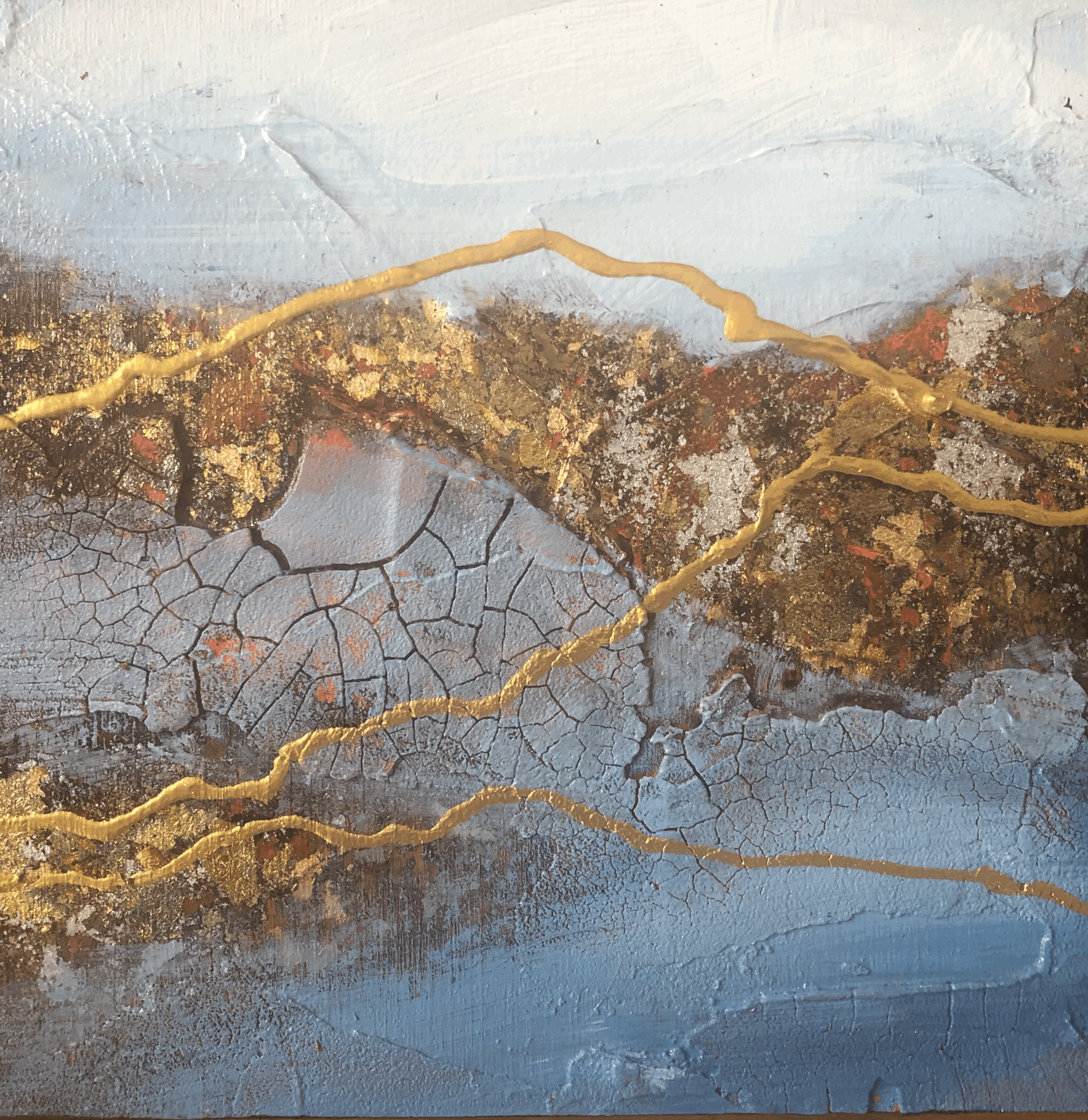 "Mini Landscape #6" 6x6 SOLD
