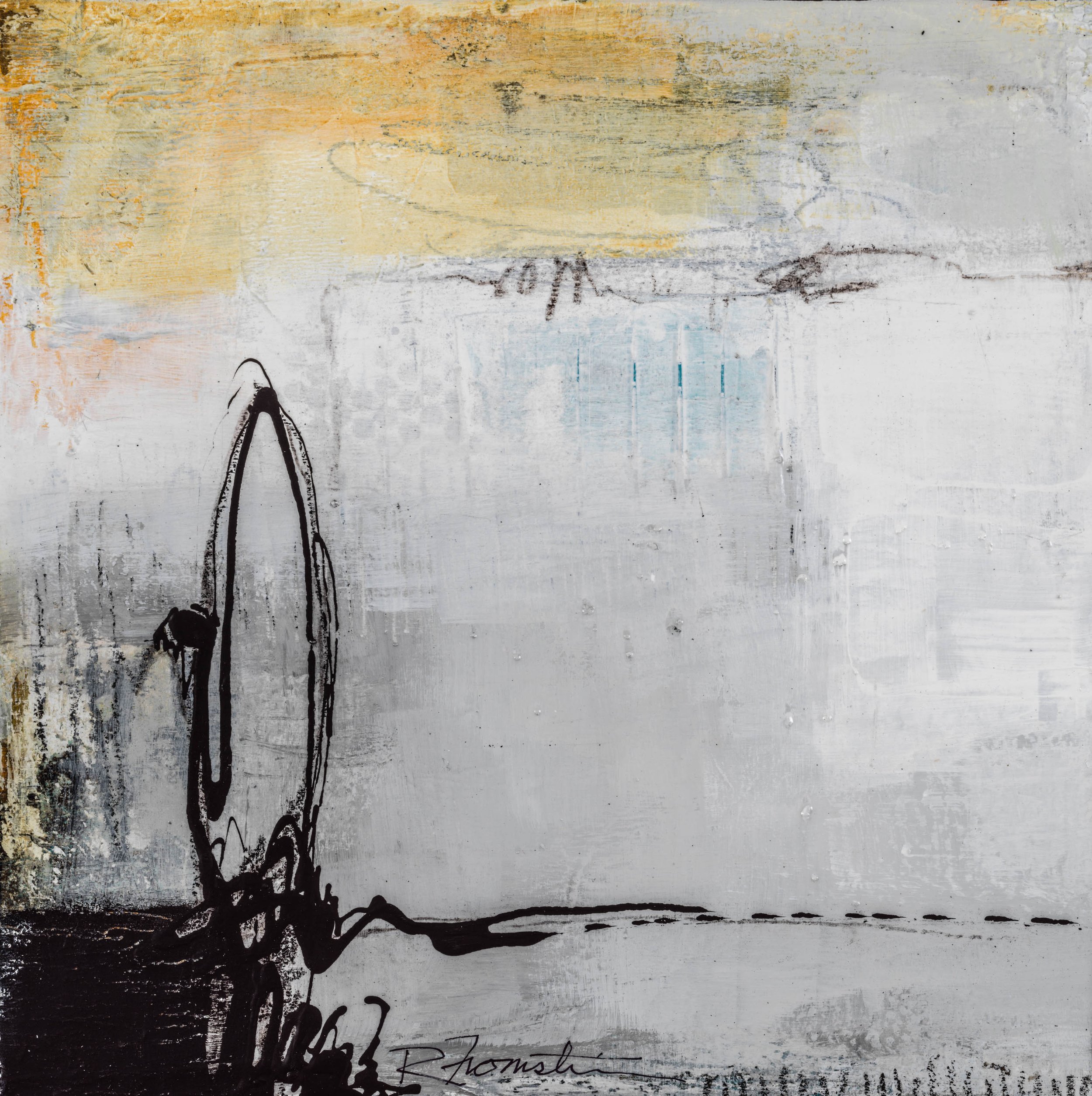 "On the Road Again #11" 8x8 SOLD