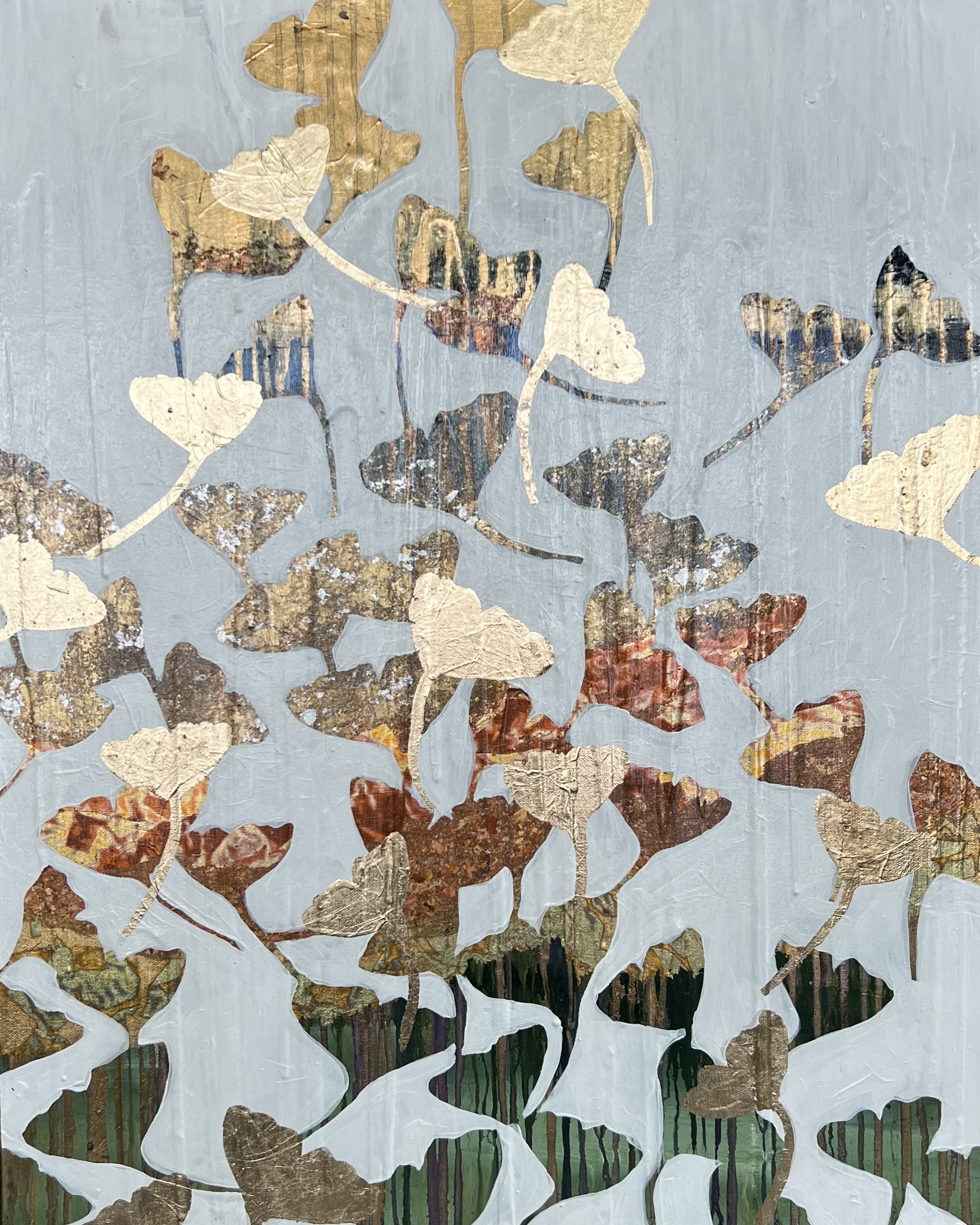 "Simply Gingko" 24x30 $1400