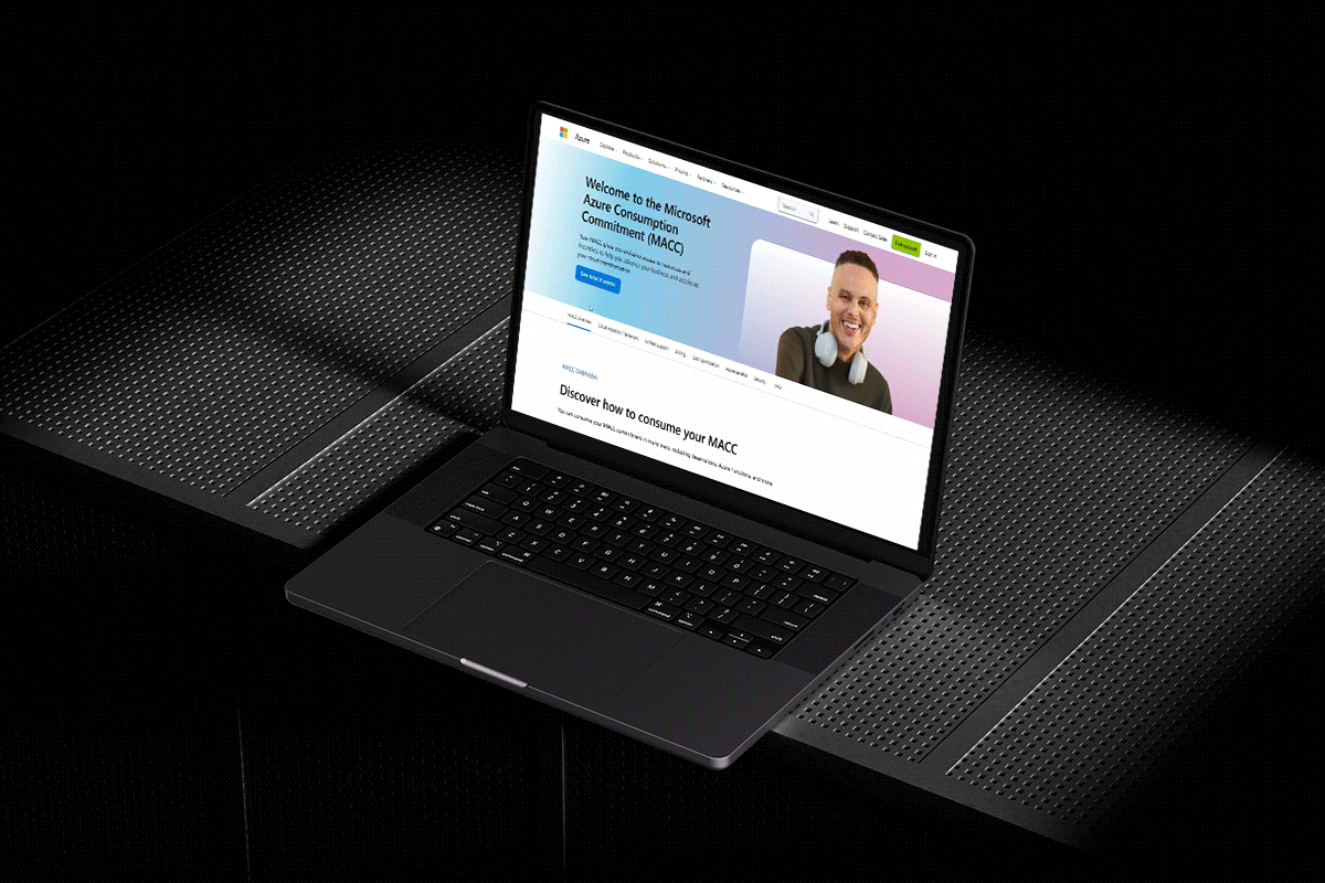 Landing Page design / Microsoft