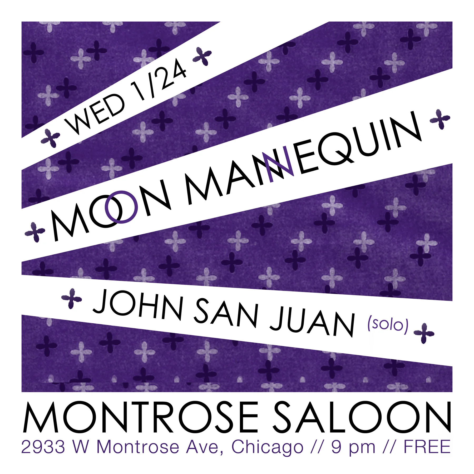 Moon Mannequin with John San Juan at Montrose Saloon