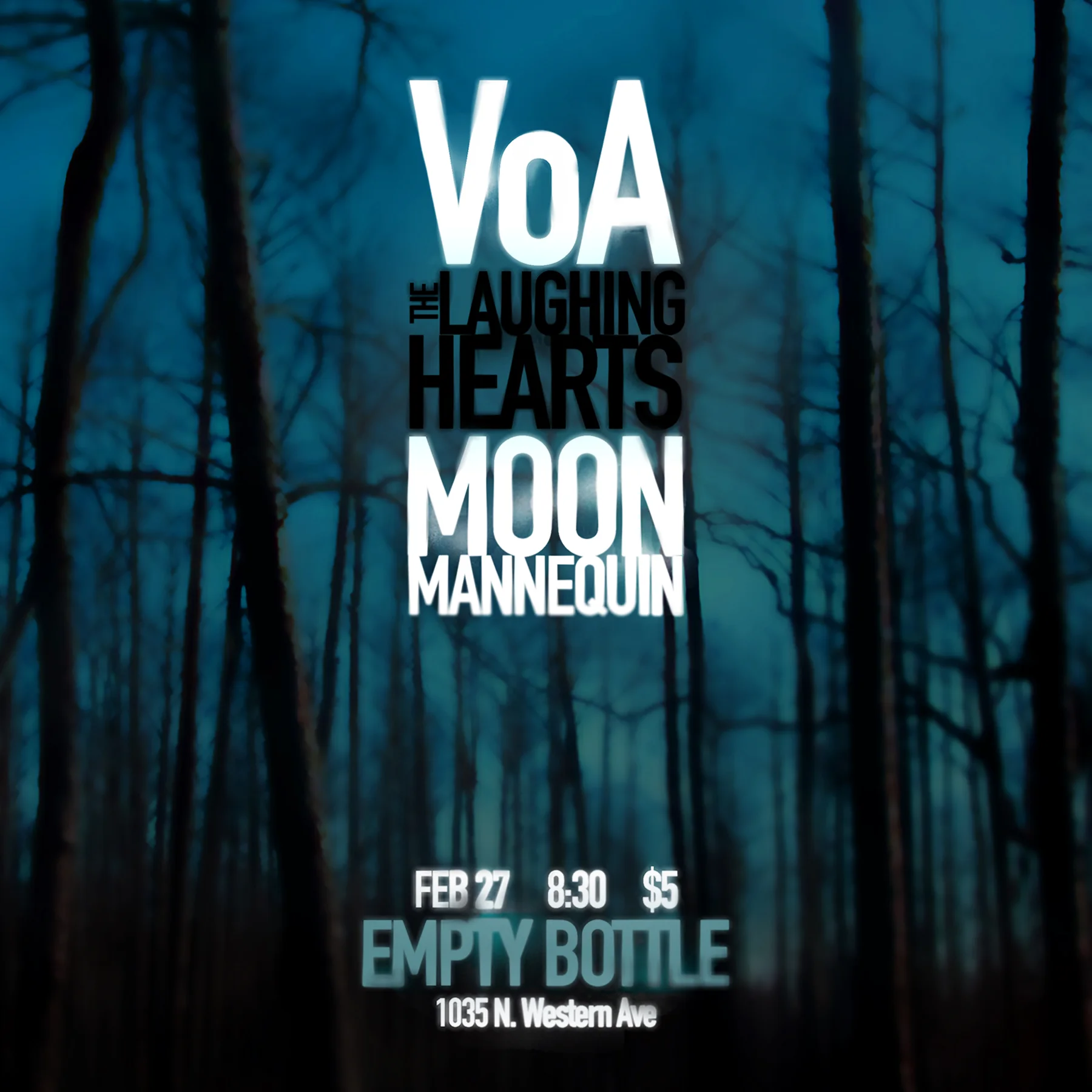 VoA with The Laughing Hearts and Moon Mannequin