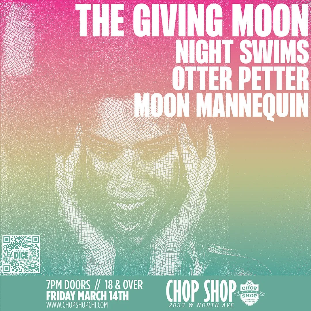Moon Mannequin LIVE at Chop Shop on Friday, March 14th