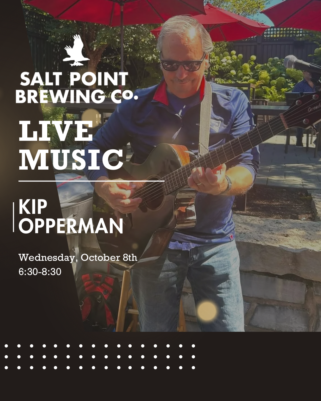 Live music with Kip Opperman