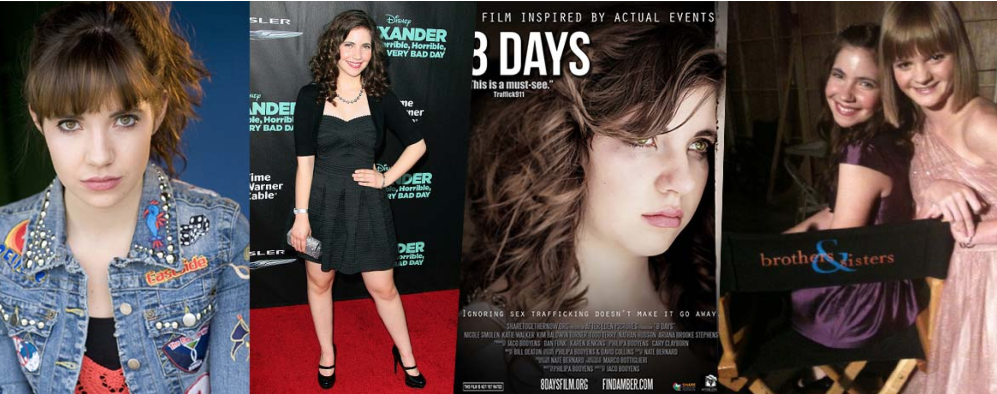 Nicole Smolen grew up from a child star to a teen starring in the international film, 8 Days, about human trafficking.
