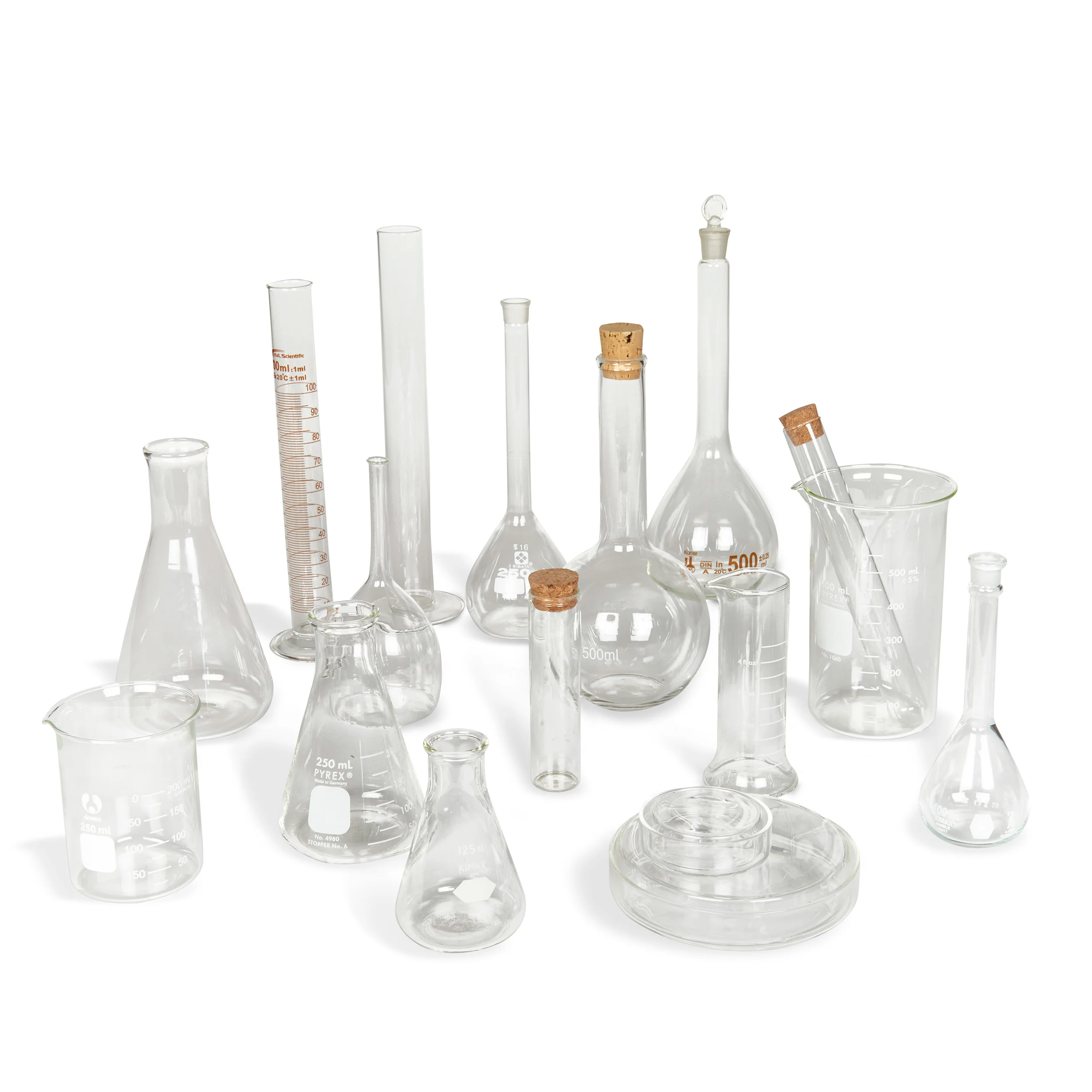 Lab Glassware Square Chemistry Glassware