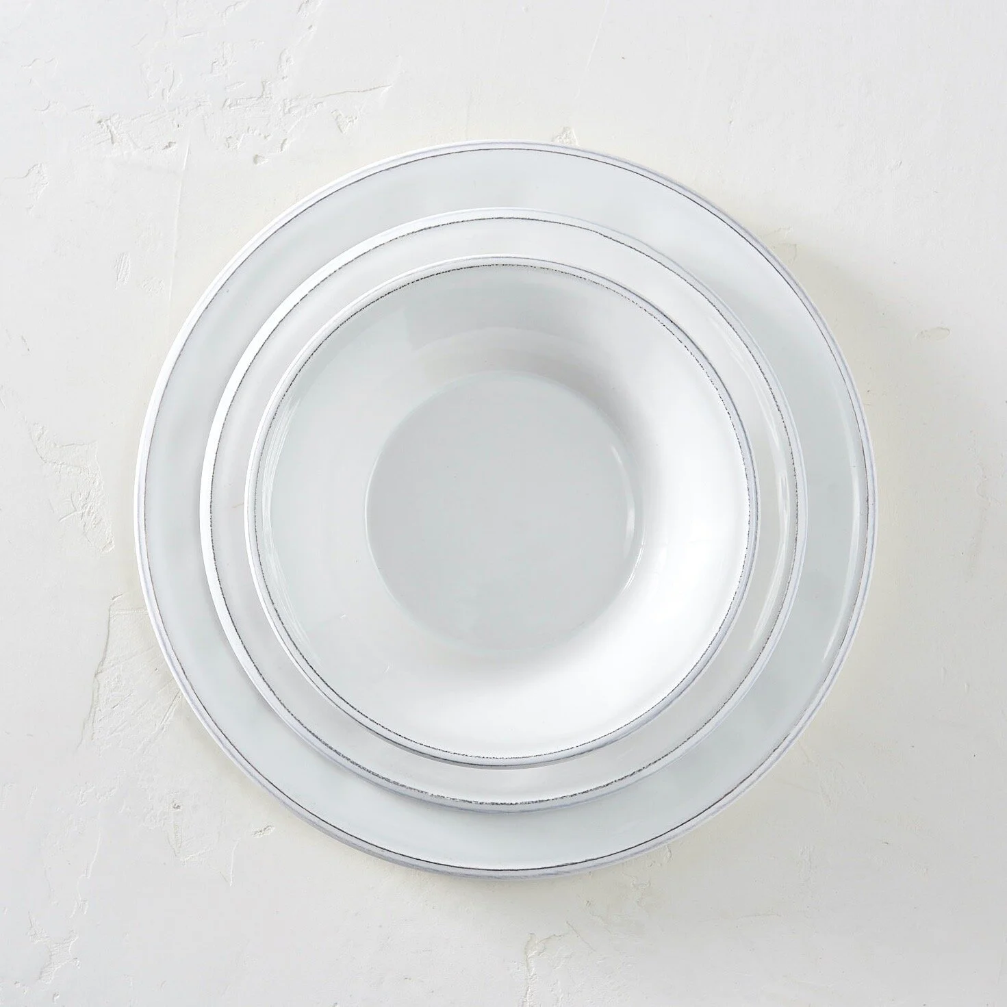 White With Edge detail