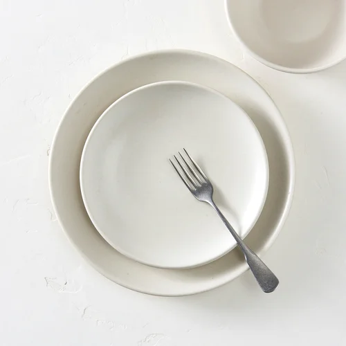 Heath Ceramics ヒースセラミックス ディナープレート 2枚組 白色 Heath Ceramics | White — The Surface Library