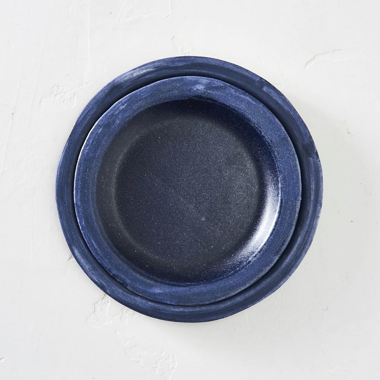 Brush Stroke Blue Rim