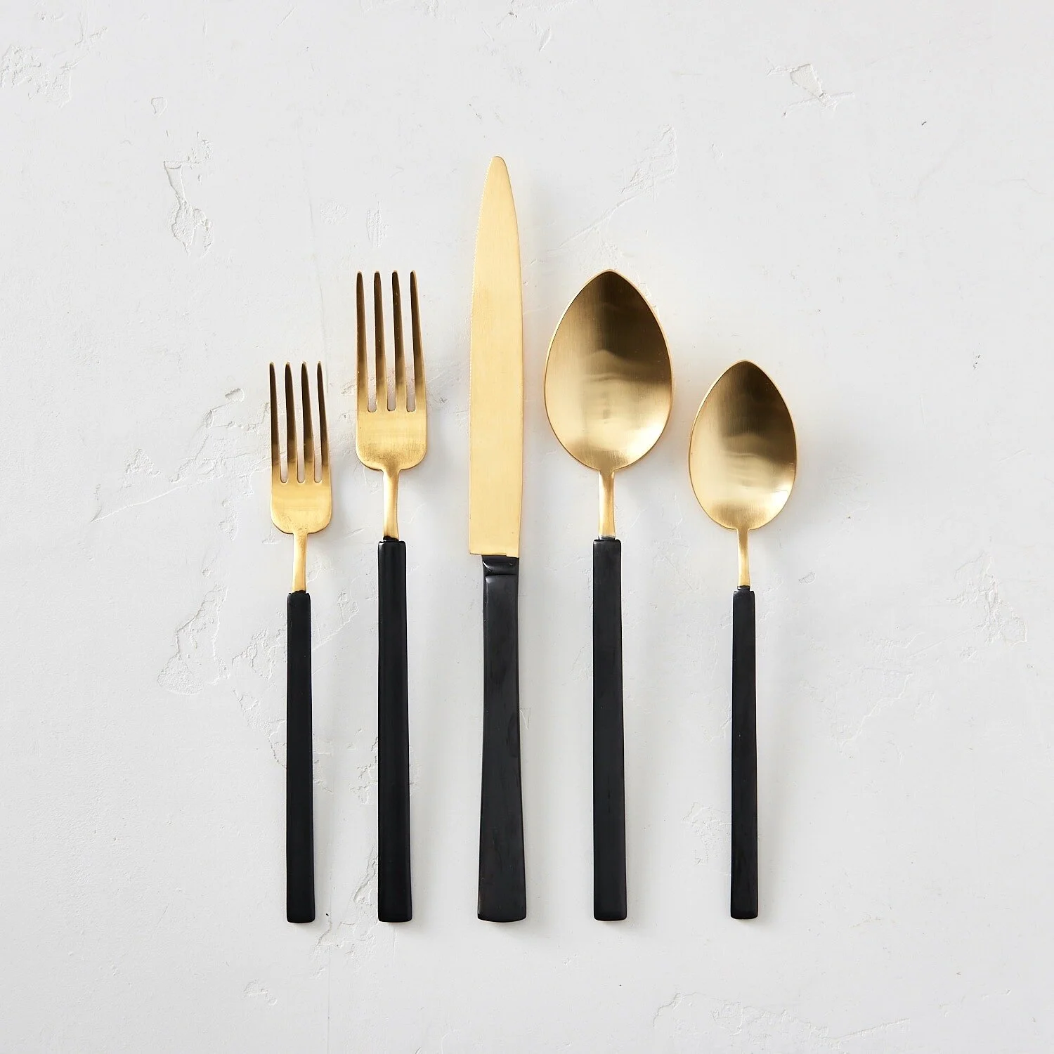 Gold + Black Square | Matte