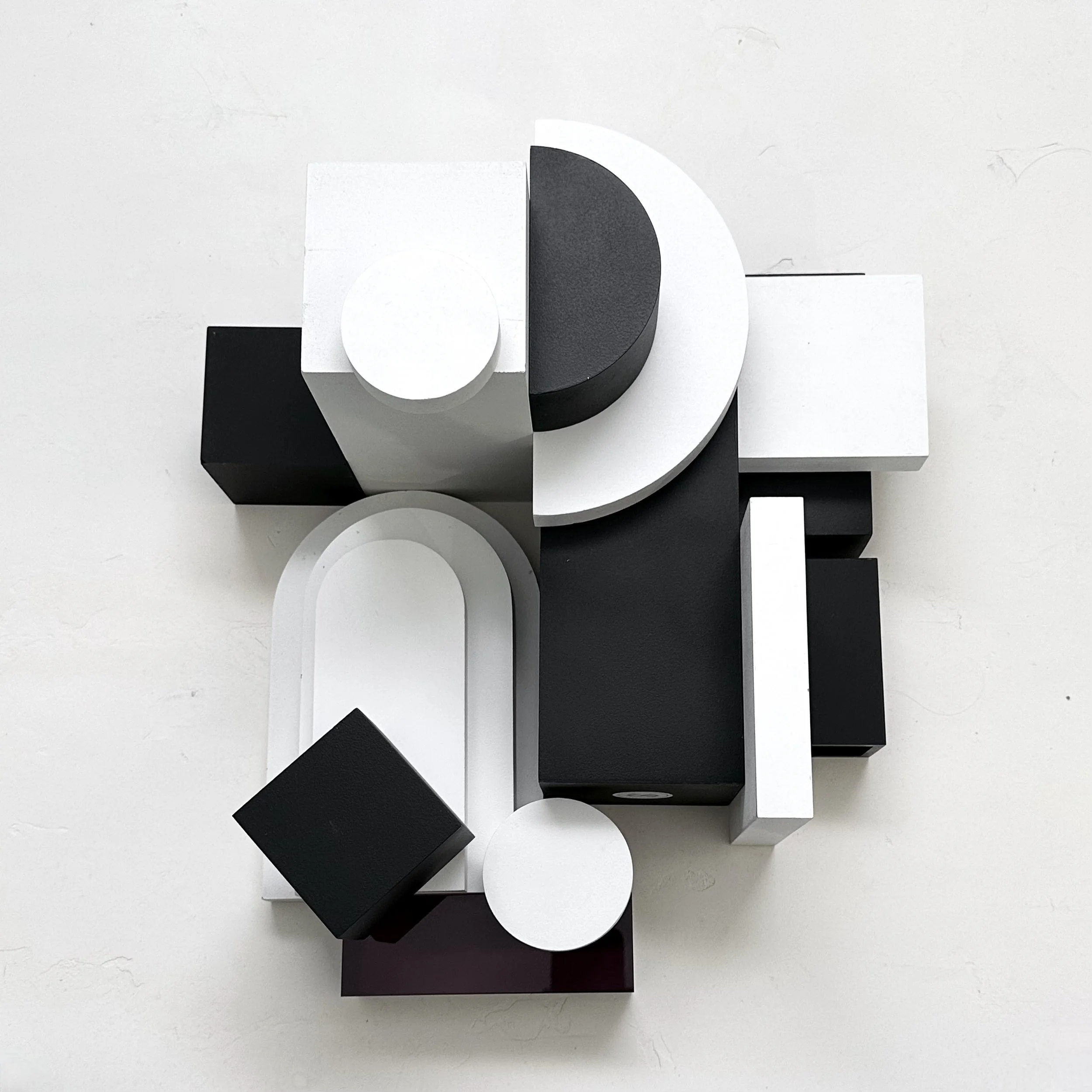 Acrylic | Black + White